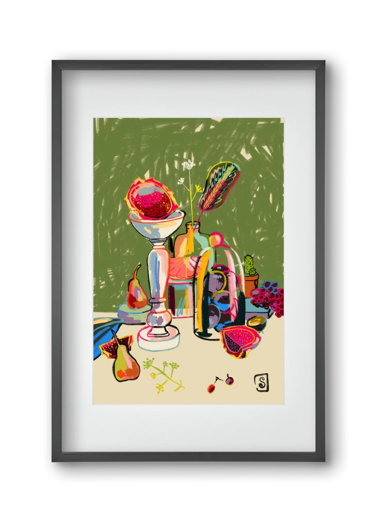 STILL LIFE WITH DRAGON FRUIT - artbridge