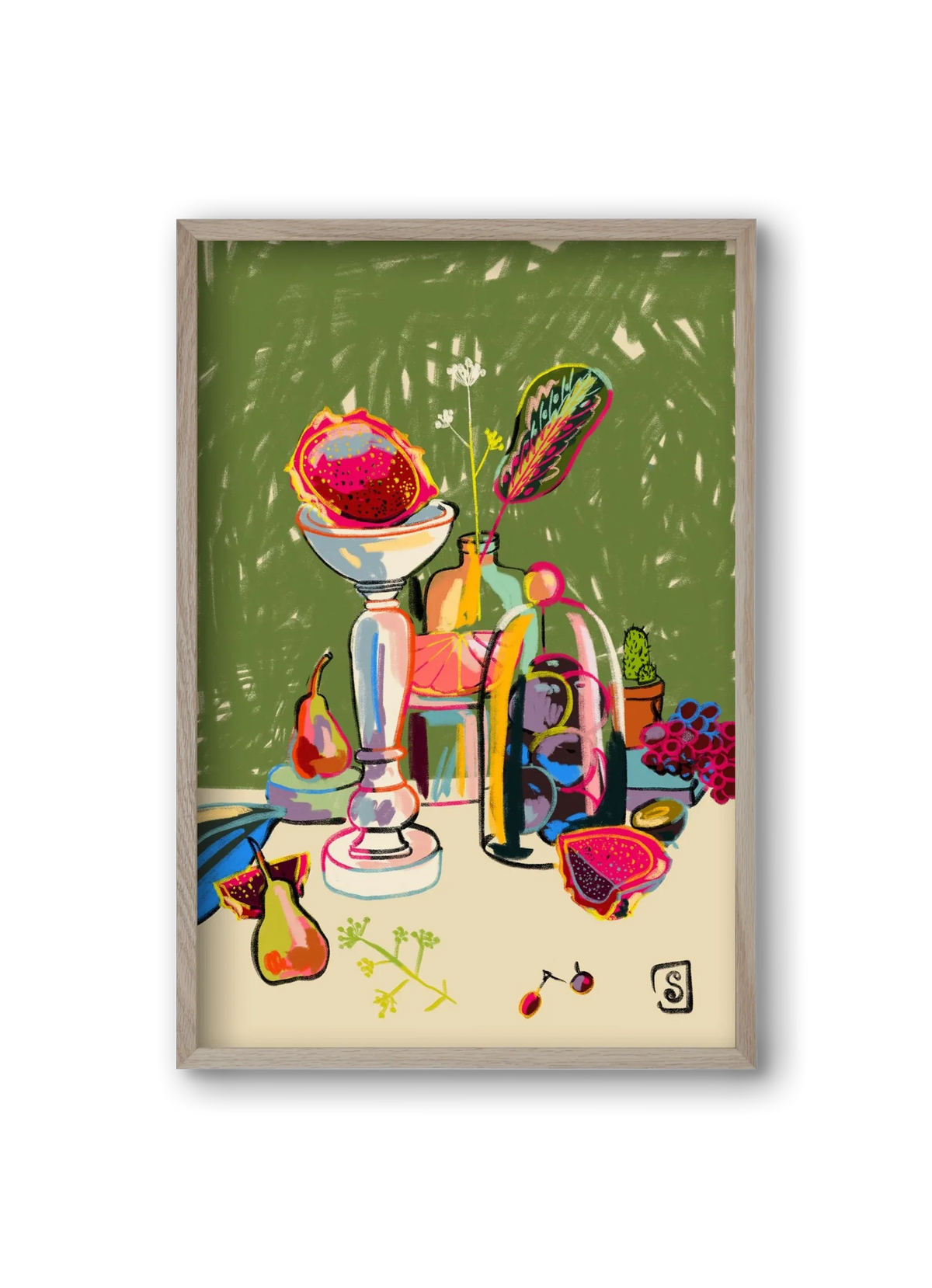 STILL LIFE WITH DRAGON FRUIT - artbridge