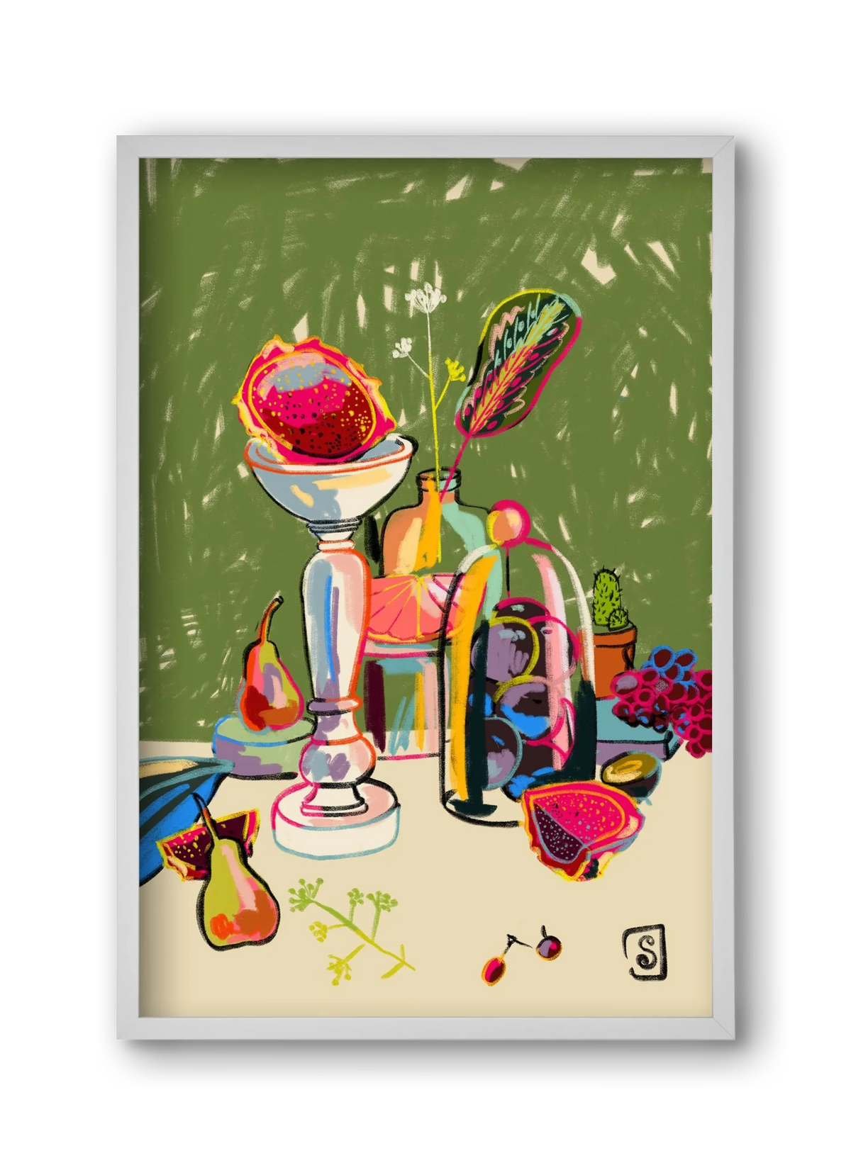 STILL LIFE WITH DRAGON FRUIT - artbridge