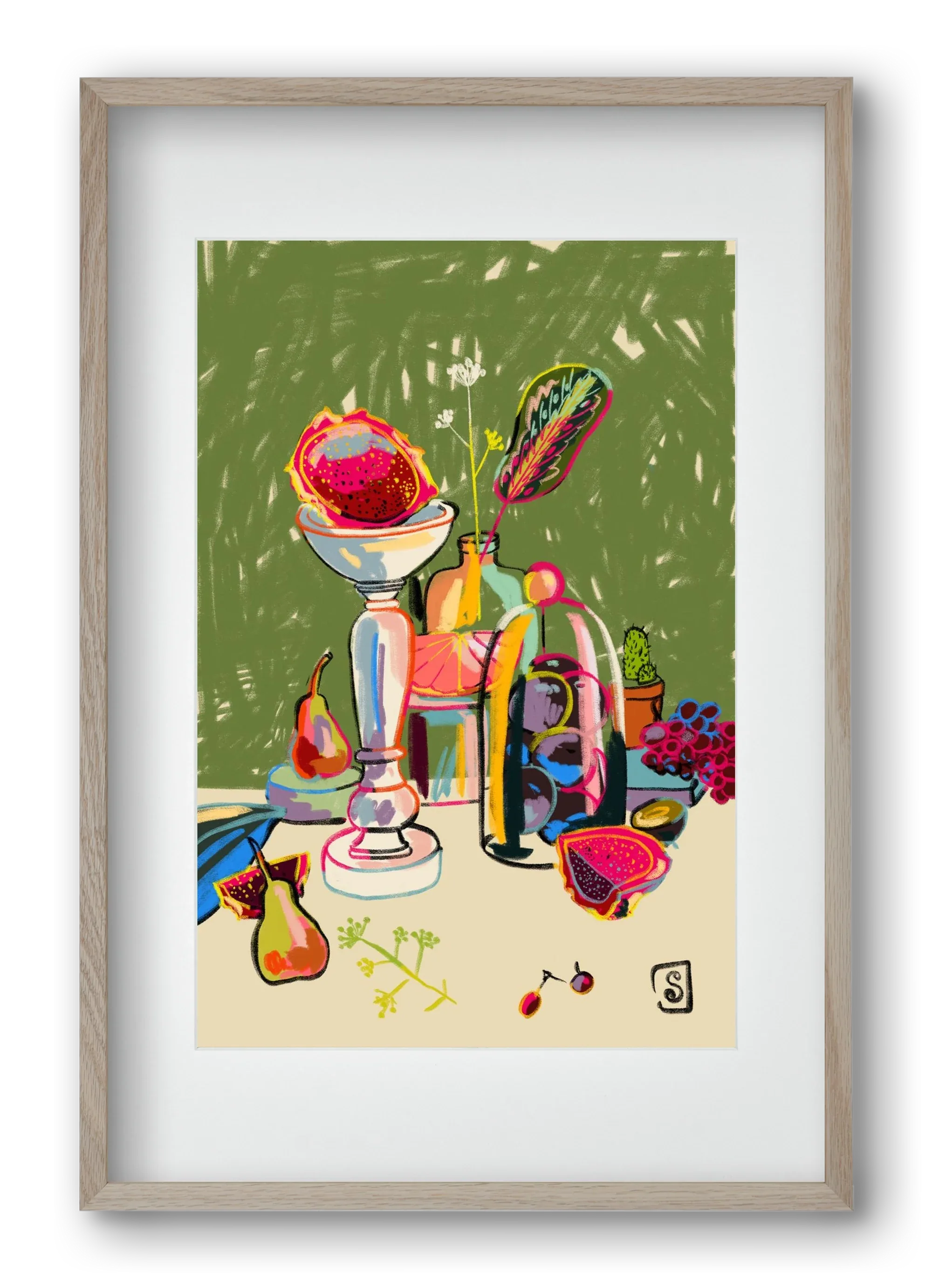 STILL LIFE WITH DRAGON FRUIT - artbridge
