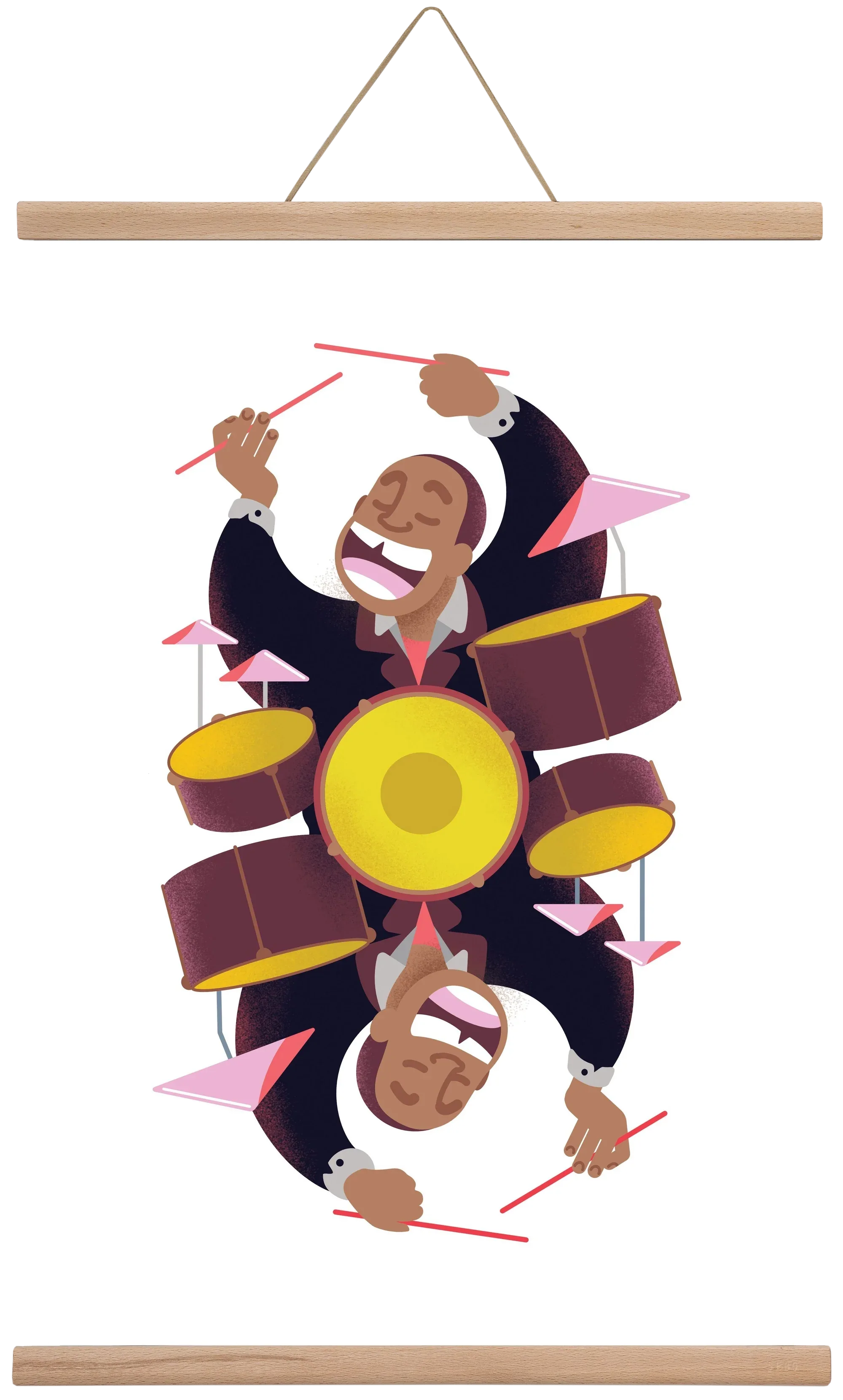 Jazz musician series - Art Blakey - artbridge