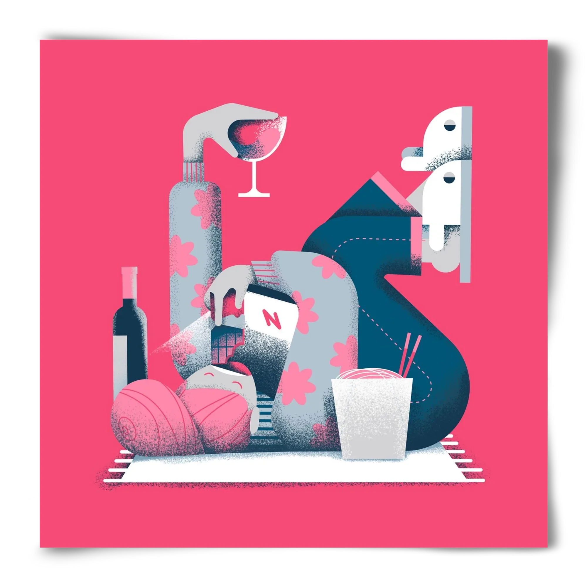 Covid Social Life - artbridge