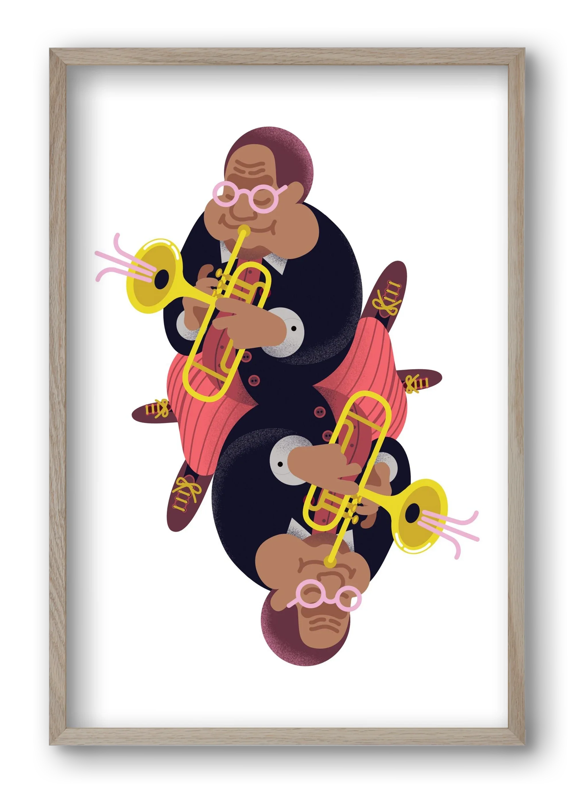Jazz musician series - Dizzy - artbridge