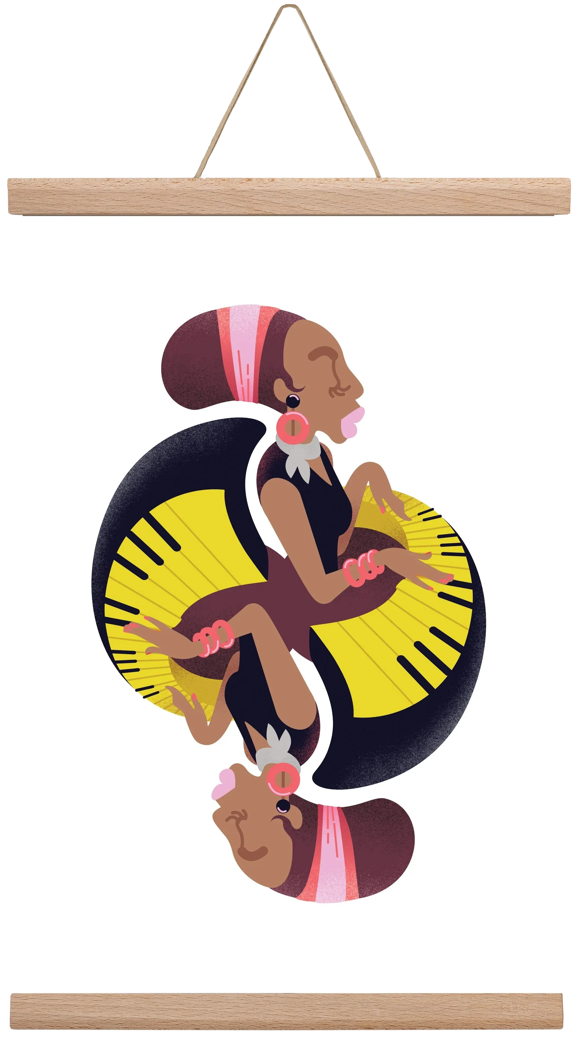 Jazz musician series - Nina - artbridge