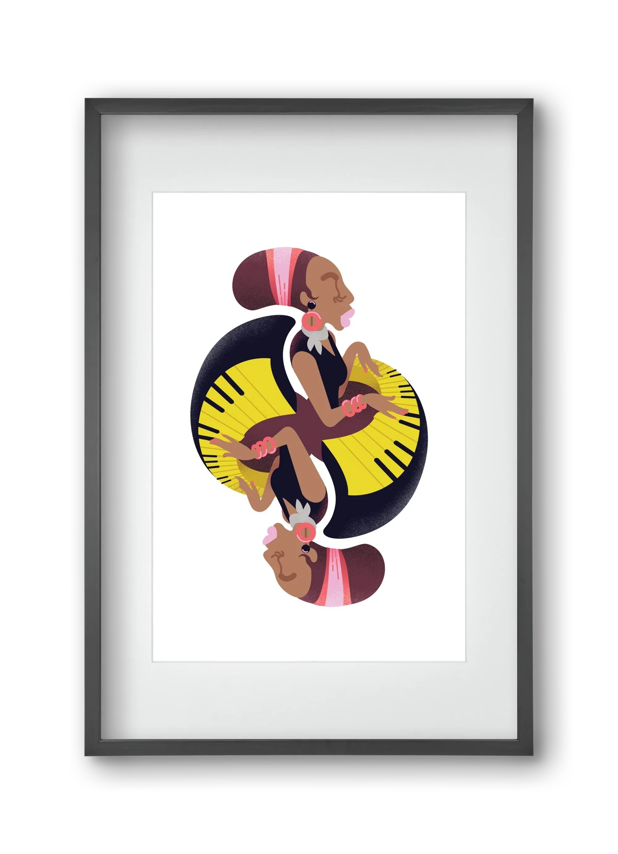 Jazz musician series - Nina - artbridge