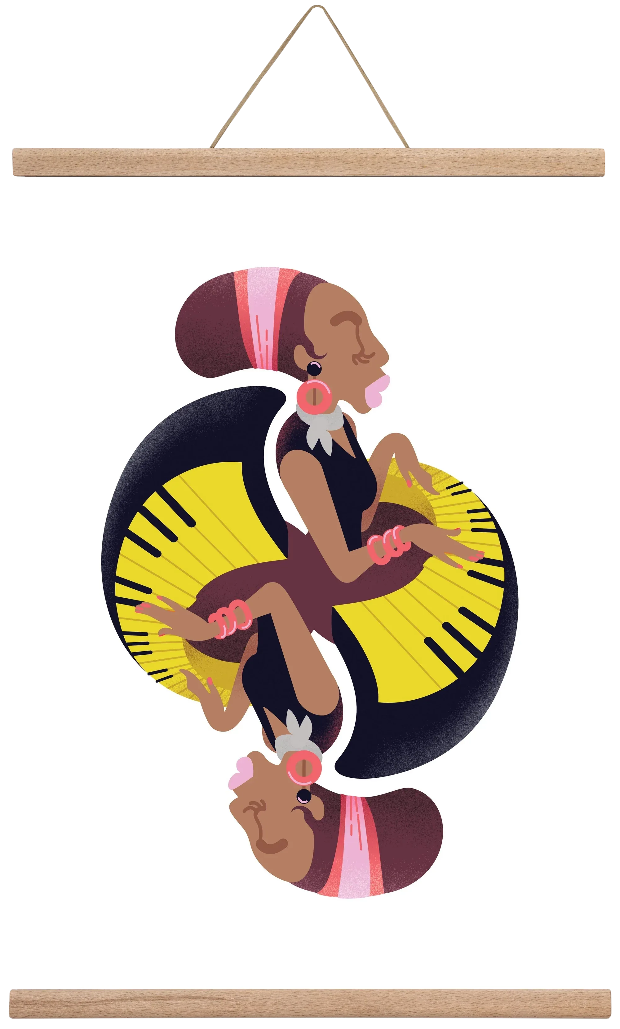 Jazz musician series - Nina - artbridge