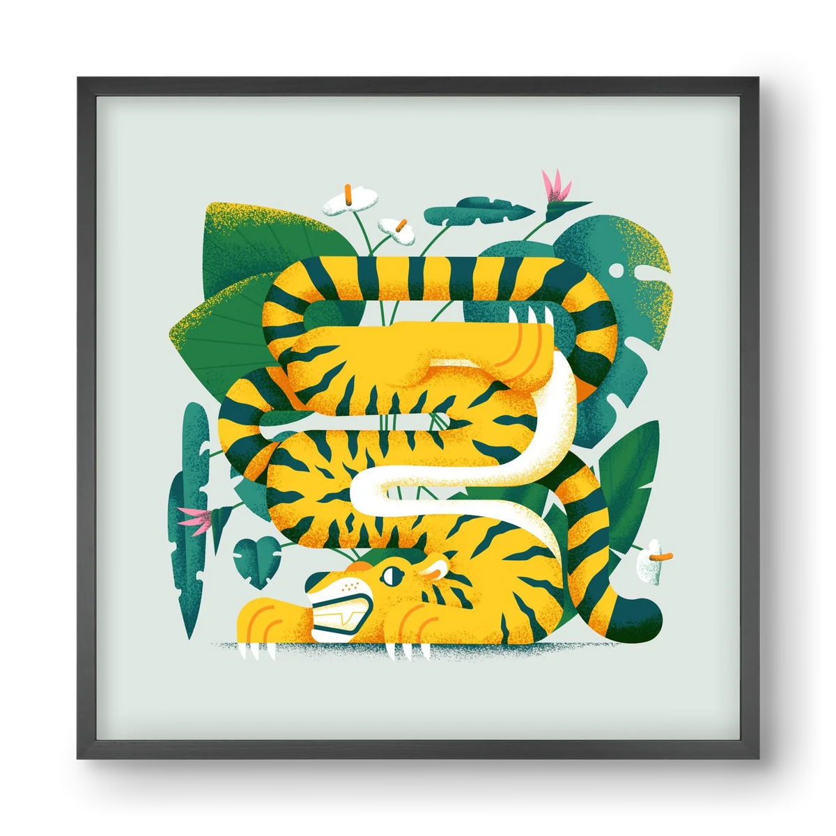 Yoga Tiger - artbridge