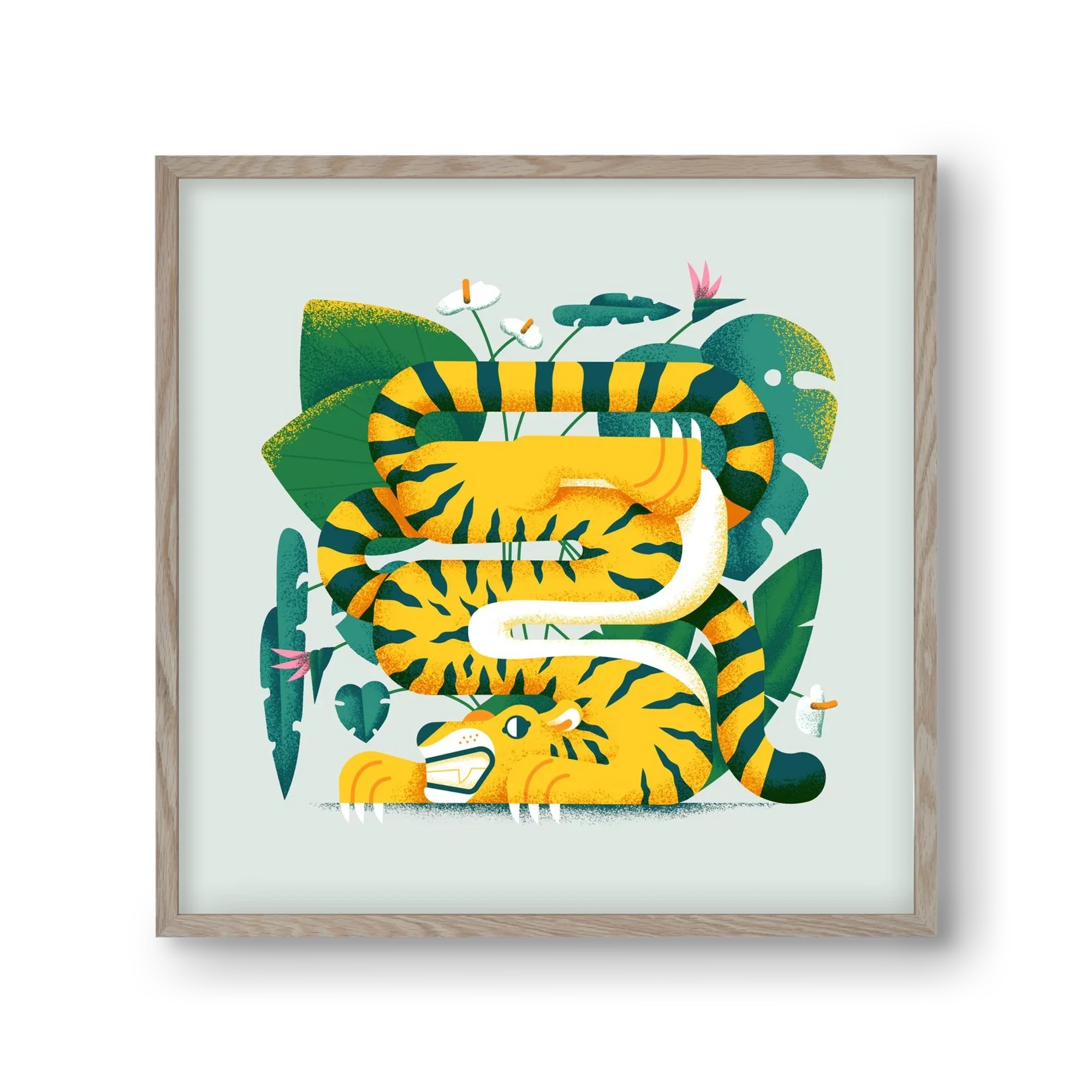 Yoga Tiger - artbridge