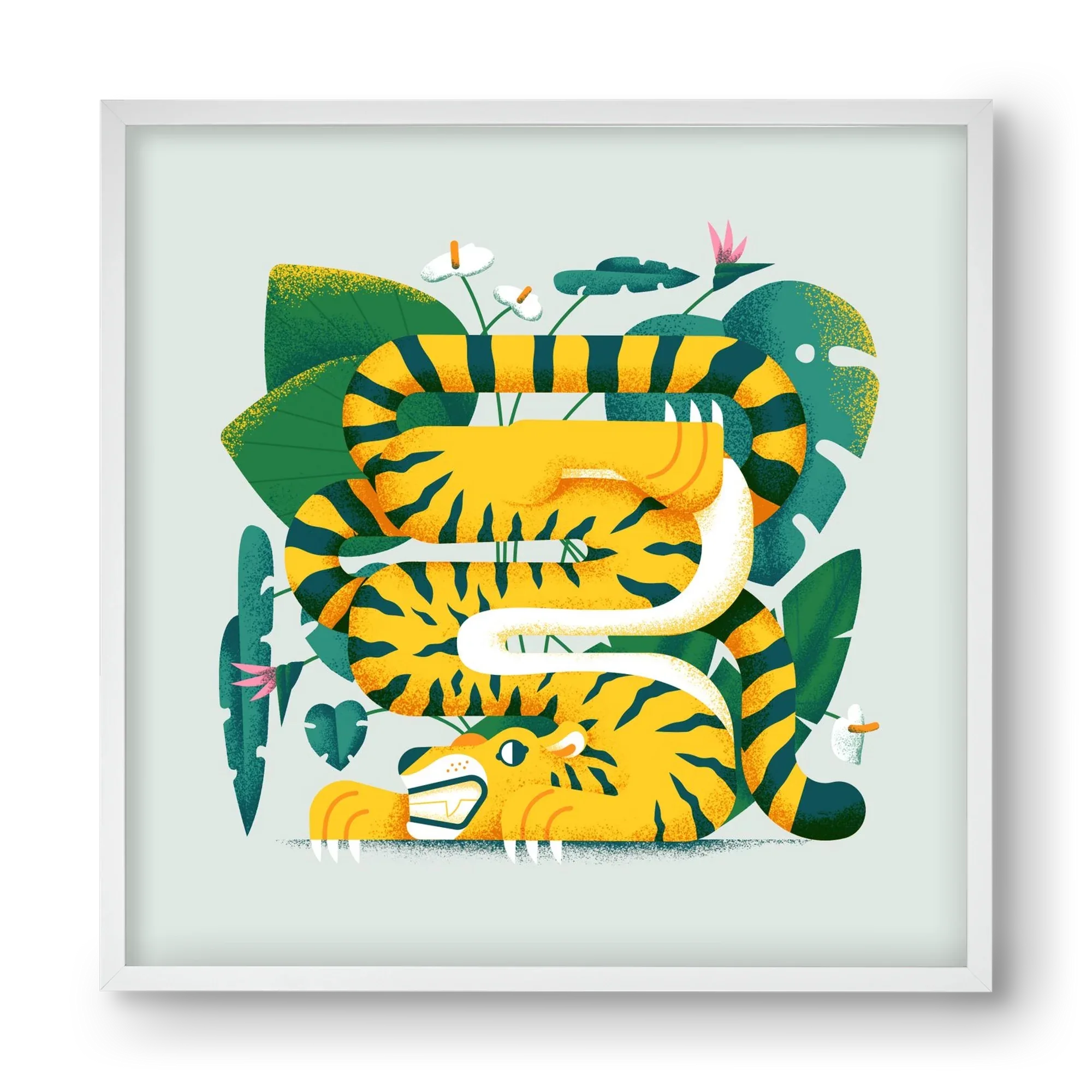 Yoga Tiger - artbridge