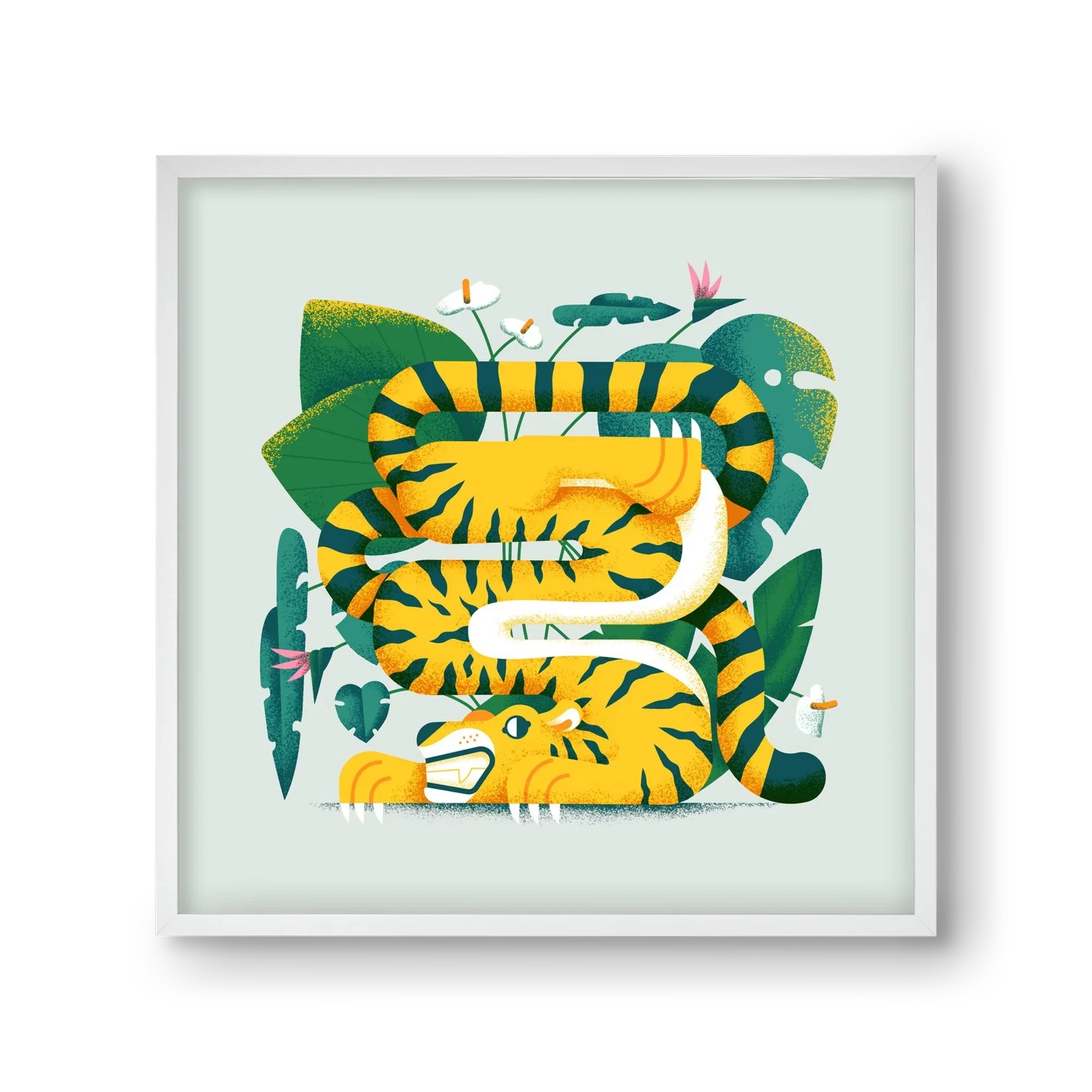 Yoga Tiger - artbridge