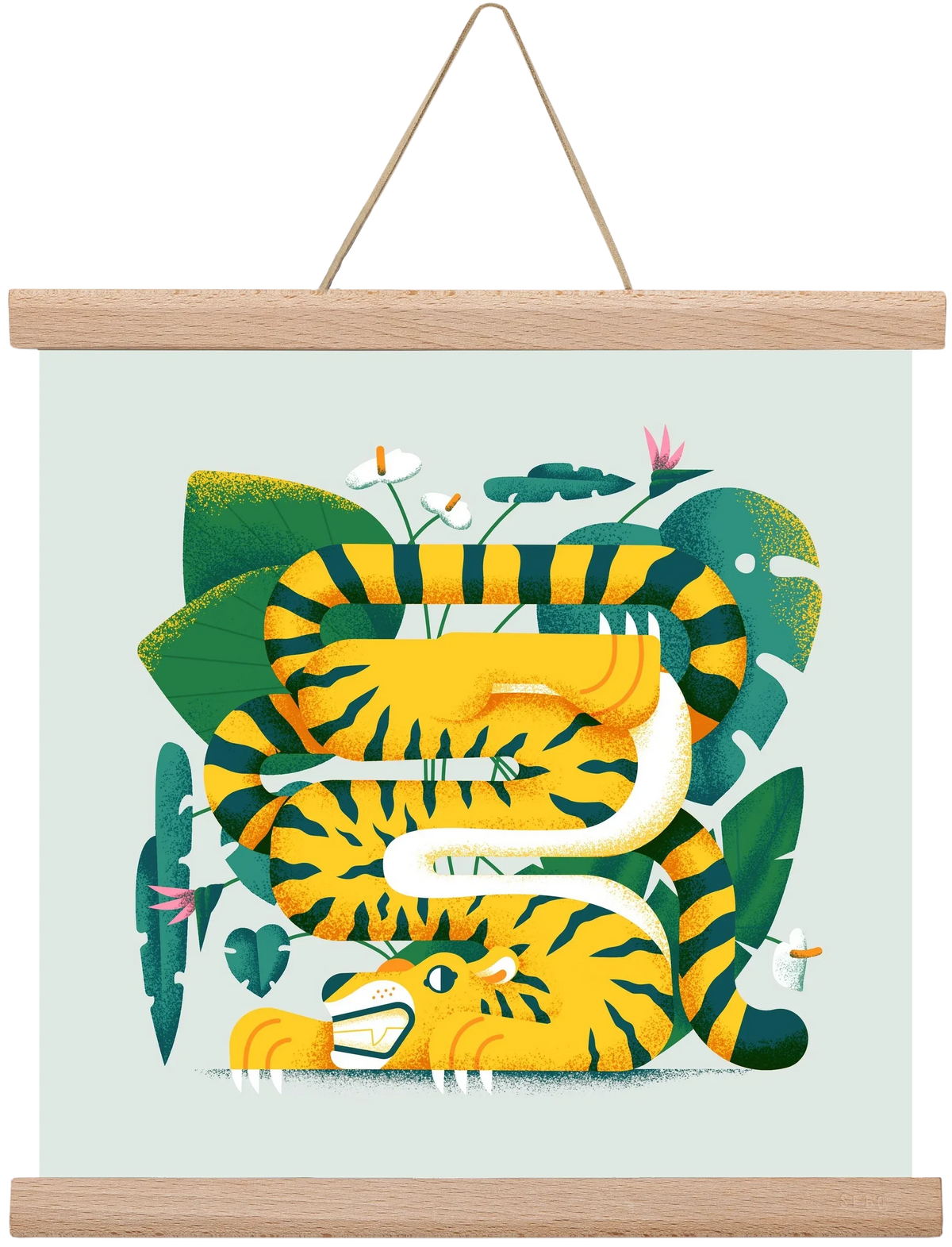 Yoga Tiger - artbridge