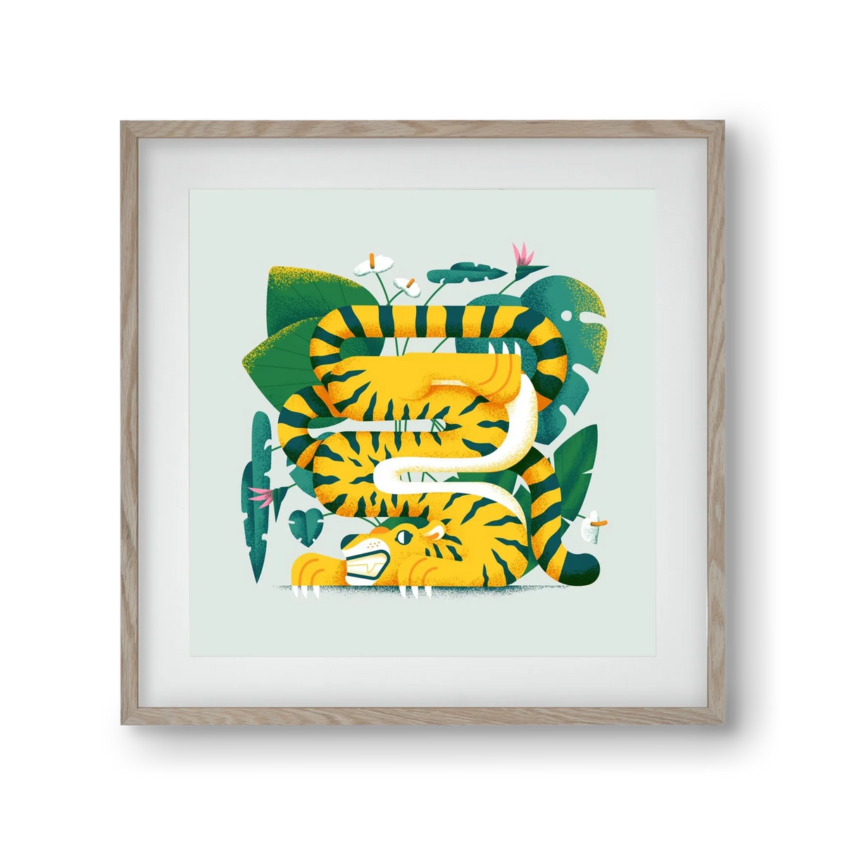 Yoga Tiger - artbridge