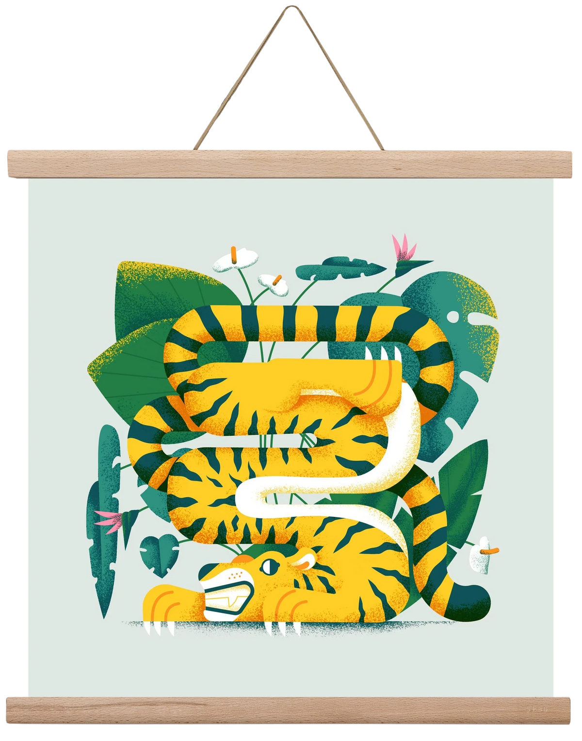 Yoga Tiger - artbridge