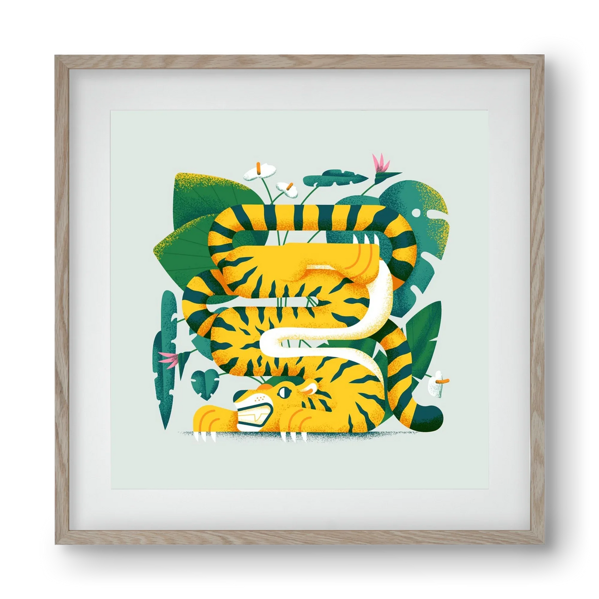 Yoga Tiger - artbridge