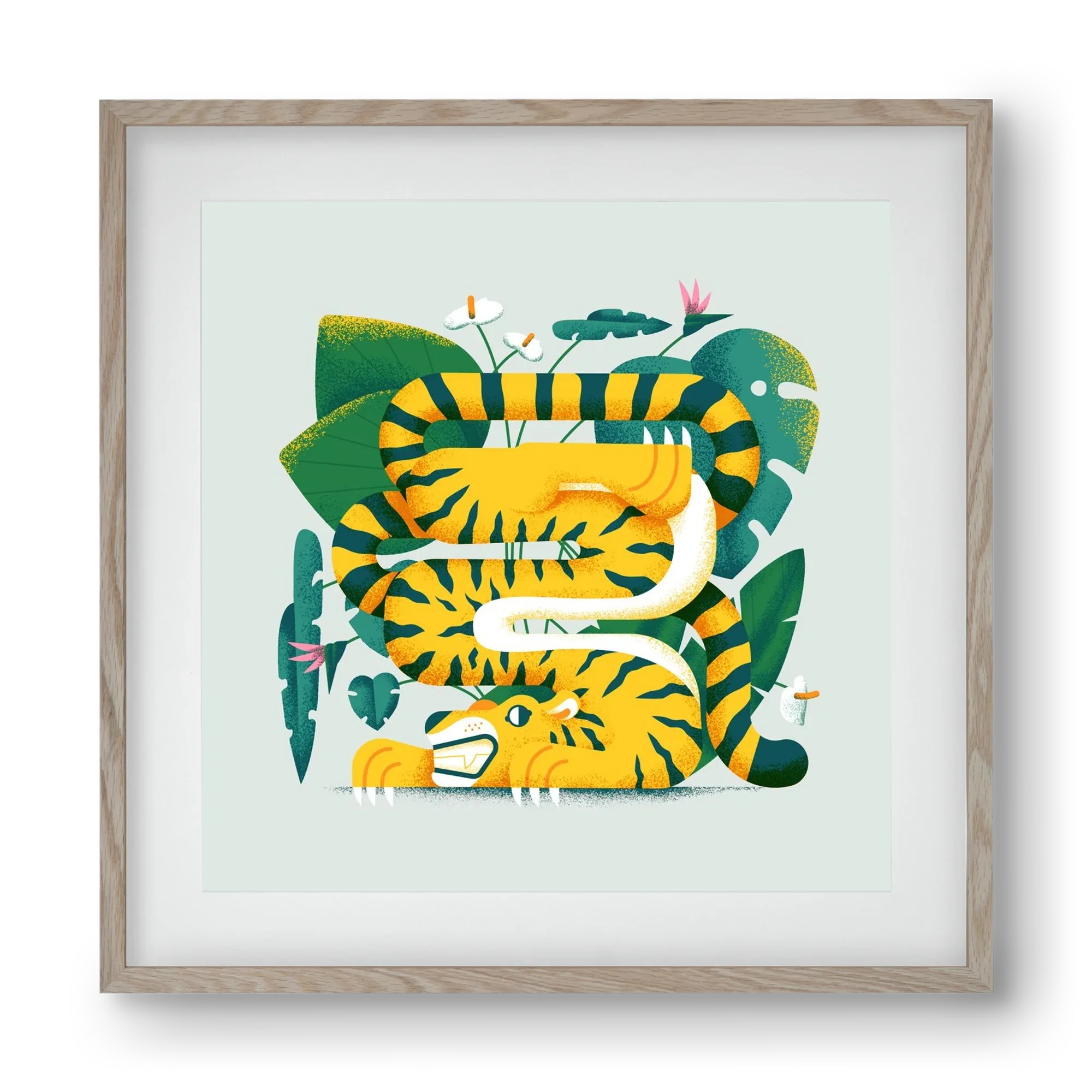 Yoga Tiger - artbridge