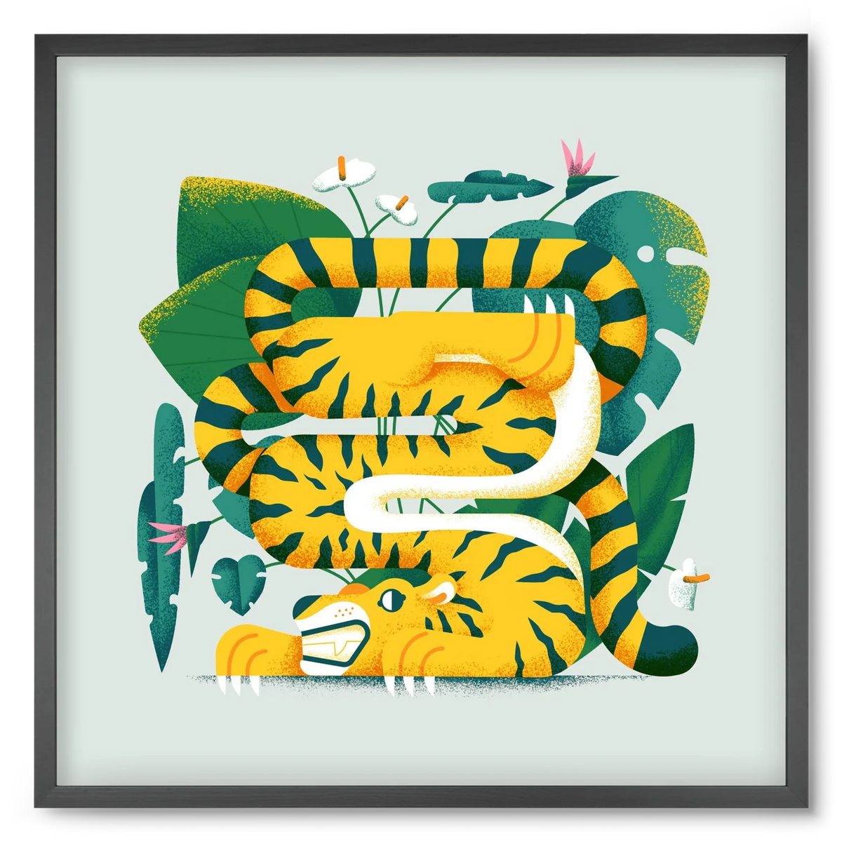 Yoga Tiger - artbridge
