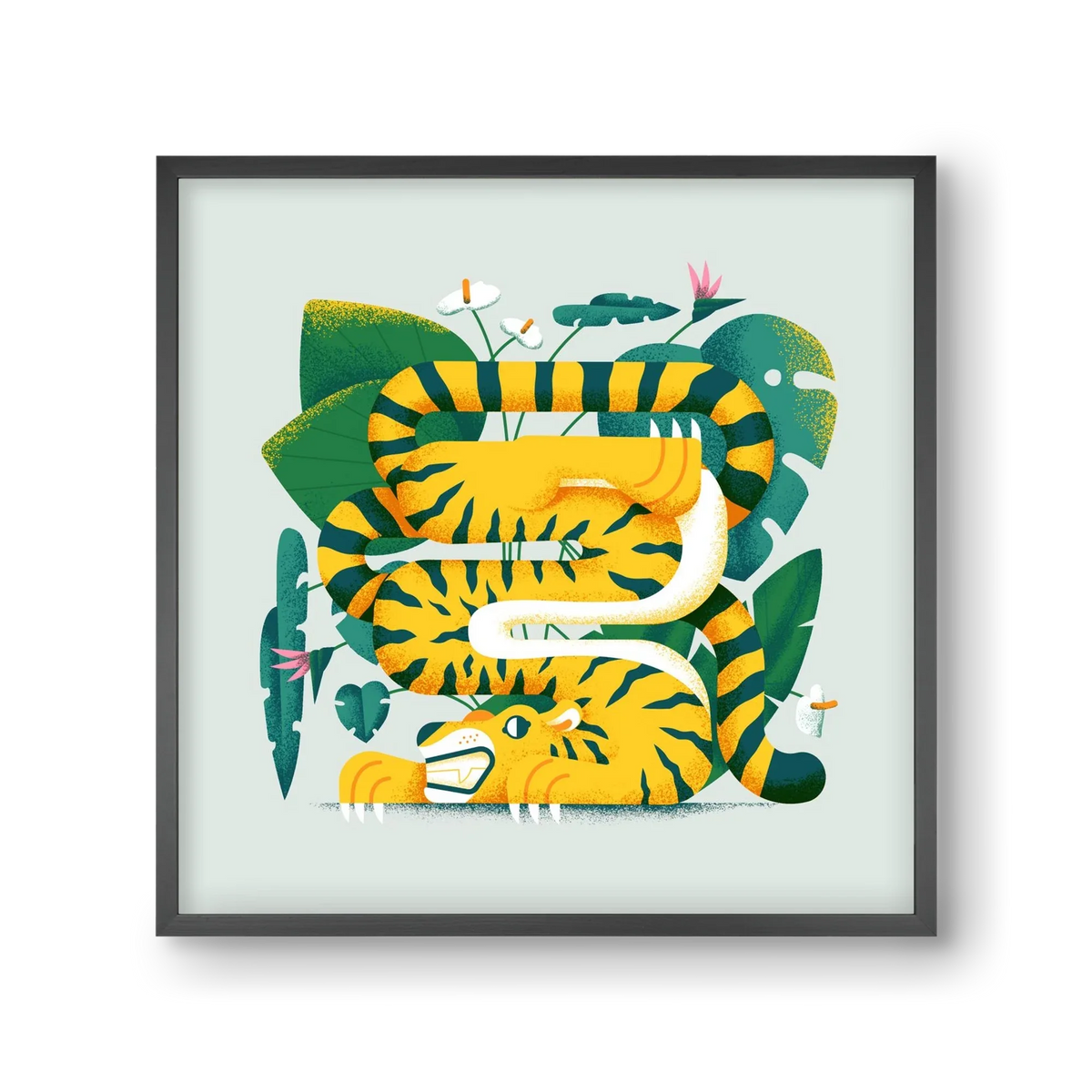 Yoga Tiger - artbridge