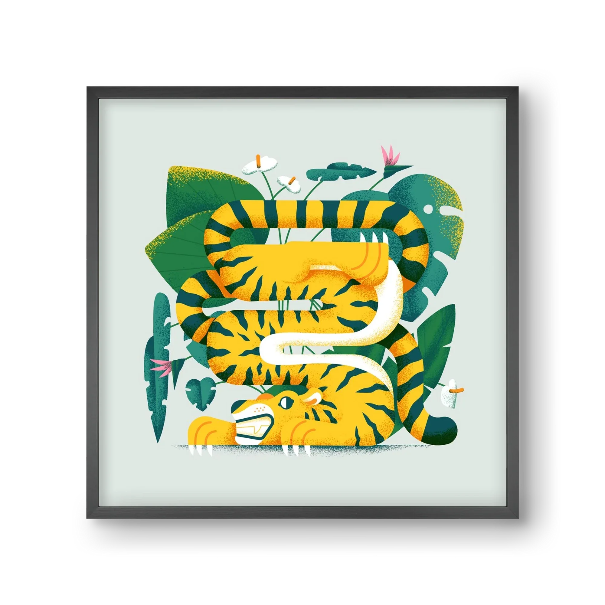 Yoga Tiger - artbridge