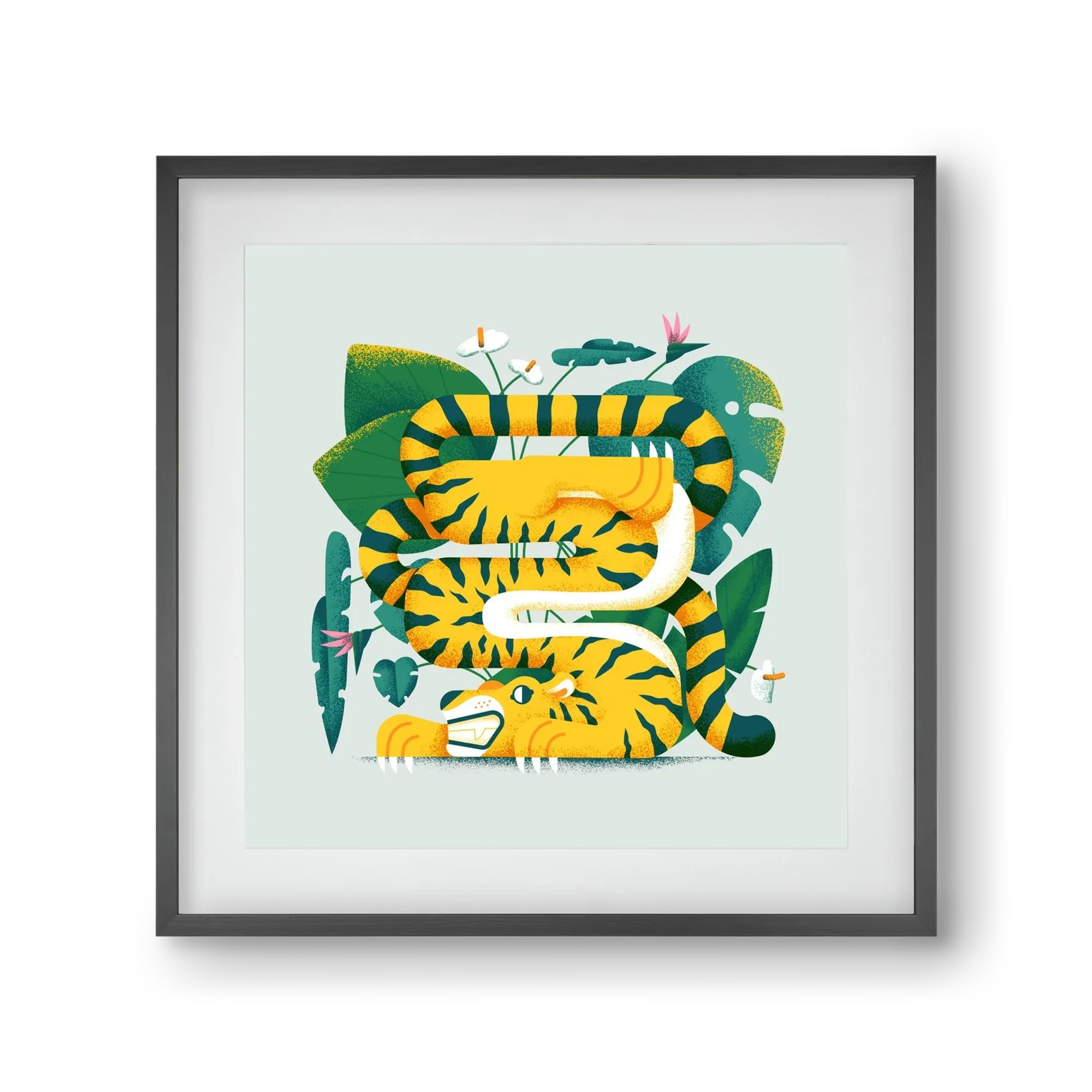 Yoga Tiger - artbridge