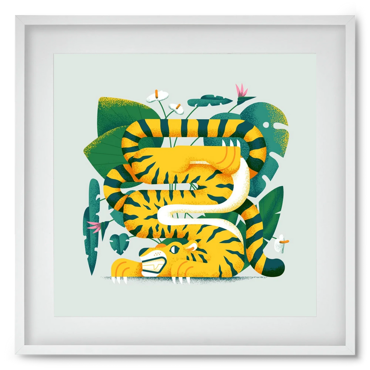 Yoga Tiger - artbridge