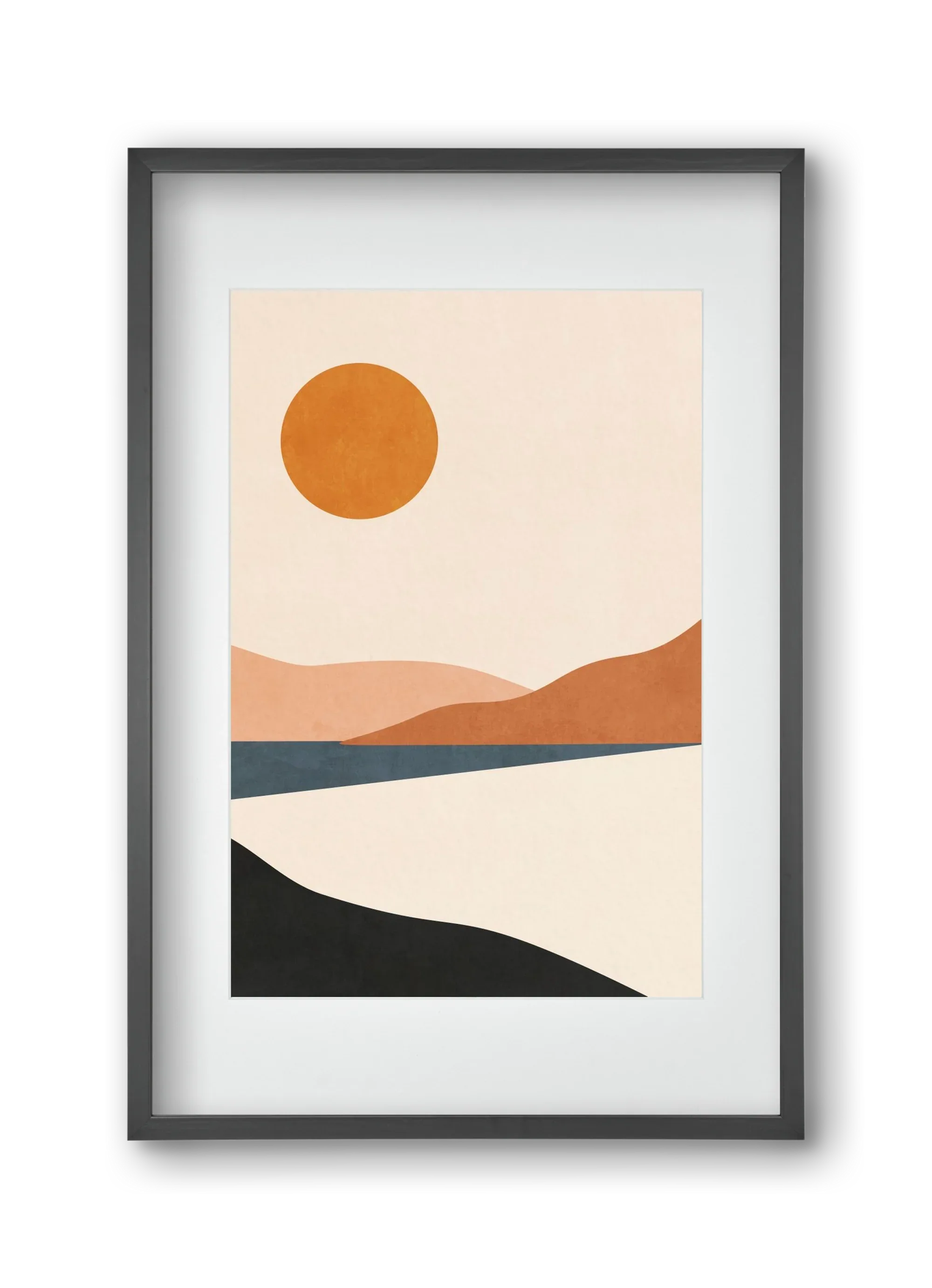 MINIMAL TROPICAL LANDSCAPE 02 - artbridge