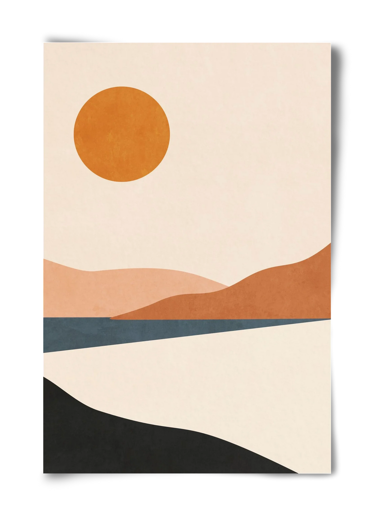 MINIMAL TROPICAL LANDSCAPE 02 - artbridge