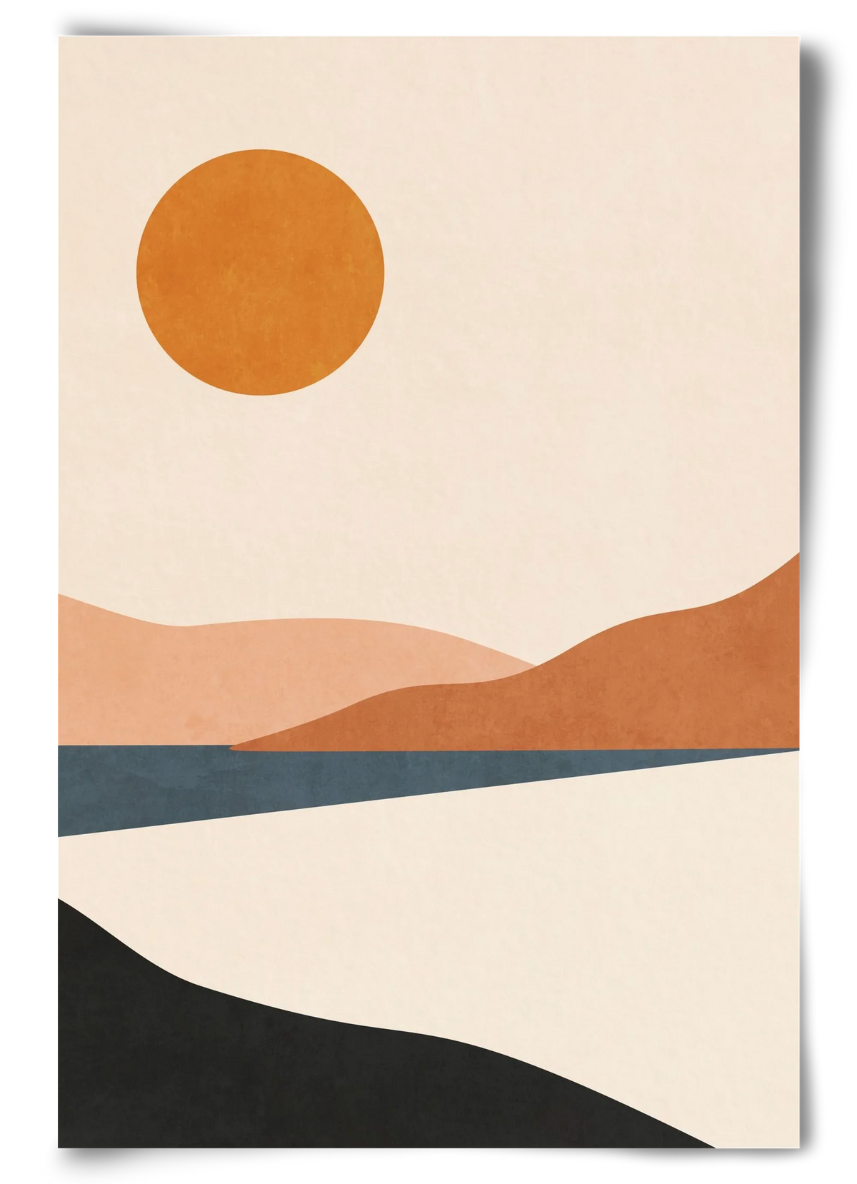 MINIMAL TROPICAL LANDSCAPE 02 - artbridge