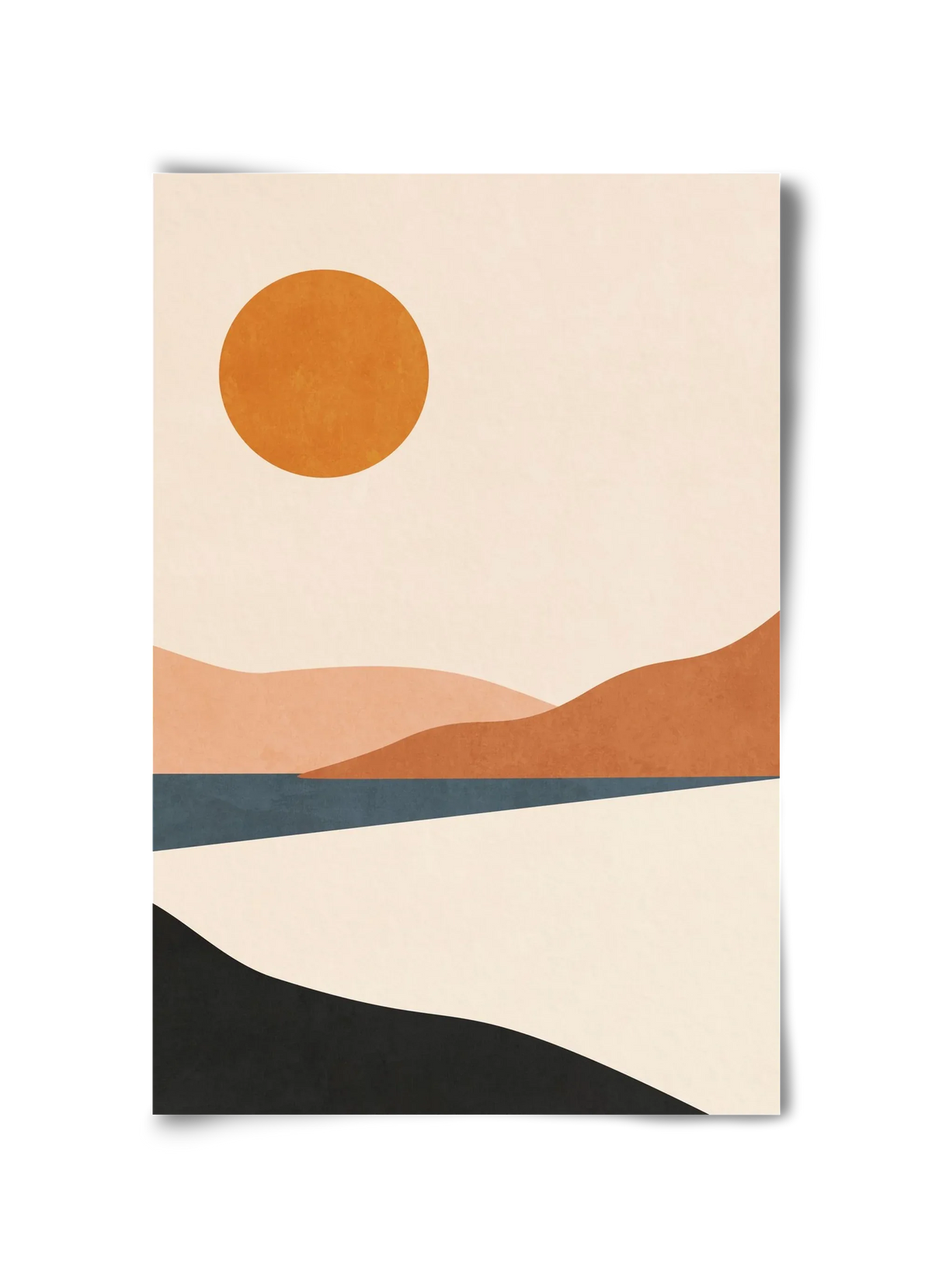 MINIMAL TROPICAL LANDSCAPE 02 - artbridge
