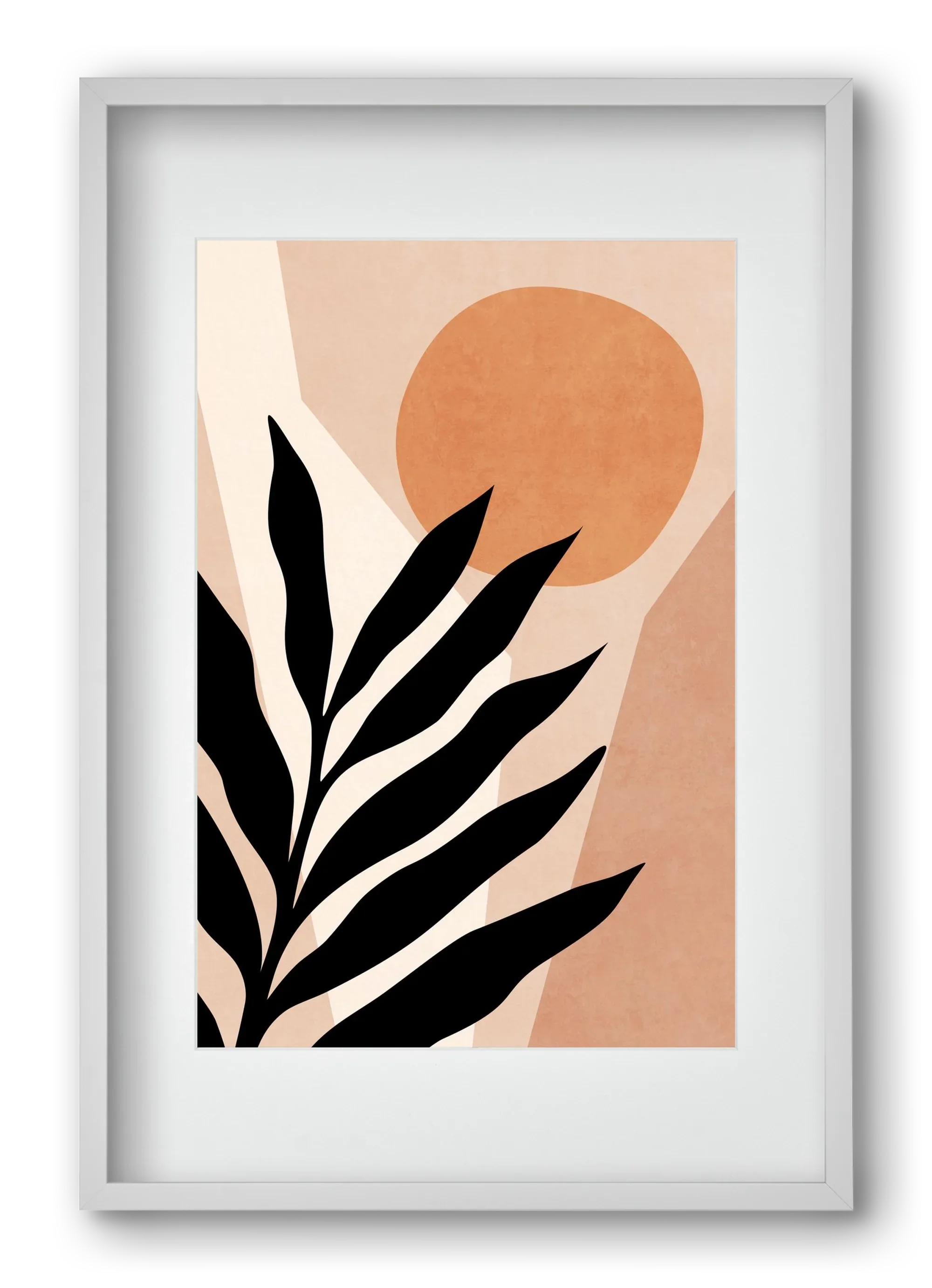 MINIMAL TROPICAL LEAF 01 - artbridge