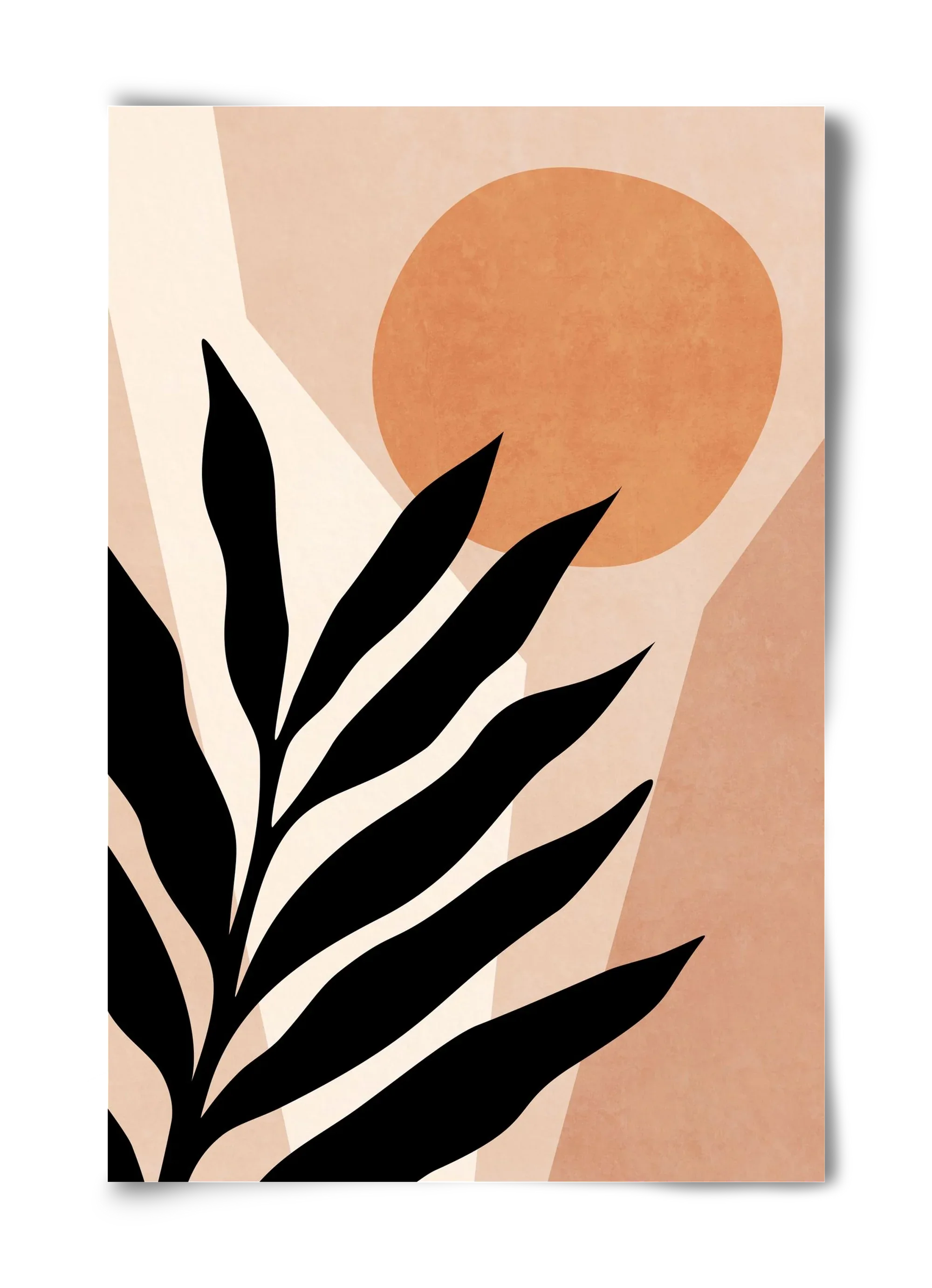 MINIMAL TROPICAL LEAF 01 - artbridge