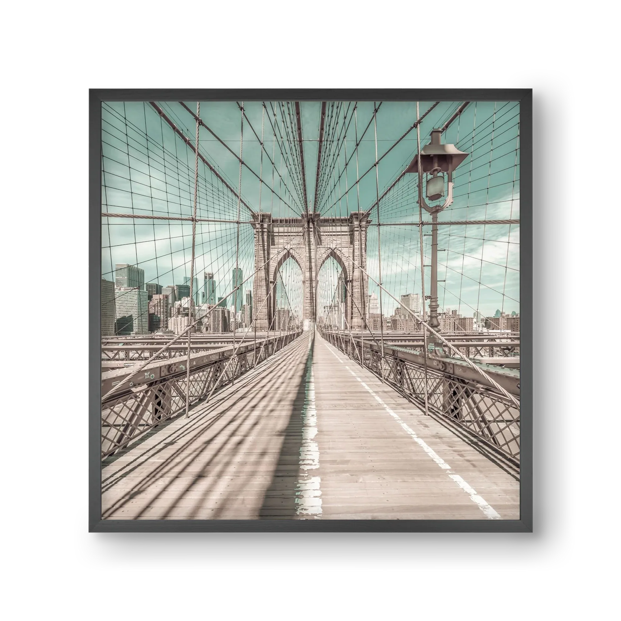 NEW YORK CITY Brooklyn Bridge | urban vintage style - artbridge