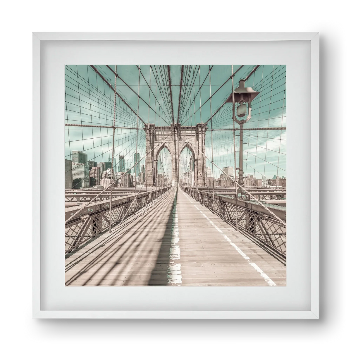 NEW YORK CITY Brooklyn Bridge | urban vintage style - artbridge