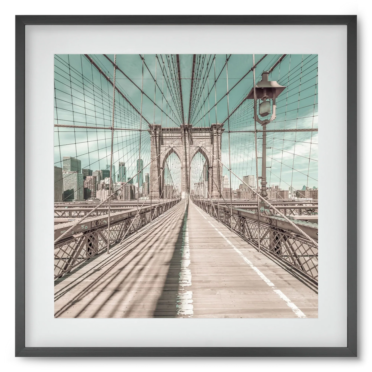 NEW YORK CITY Brooklyn Bridge | urban vintage style - artbridge