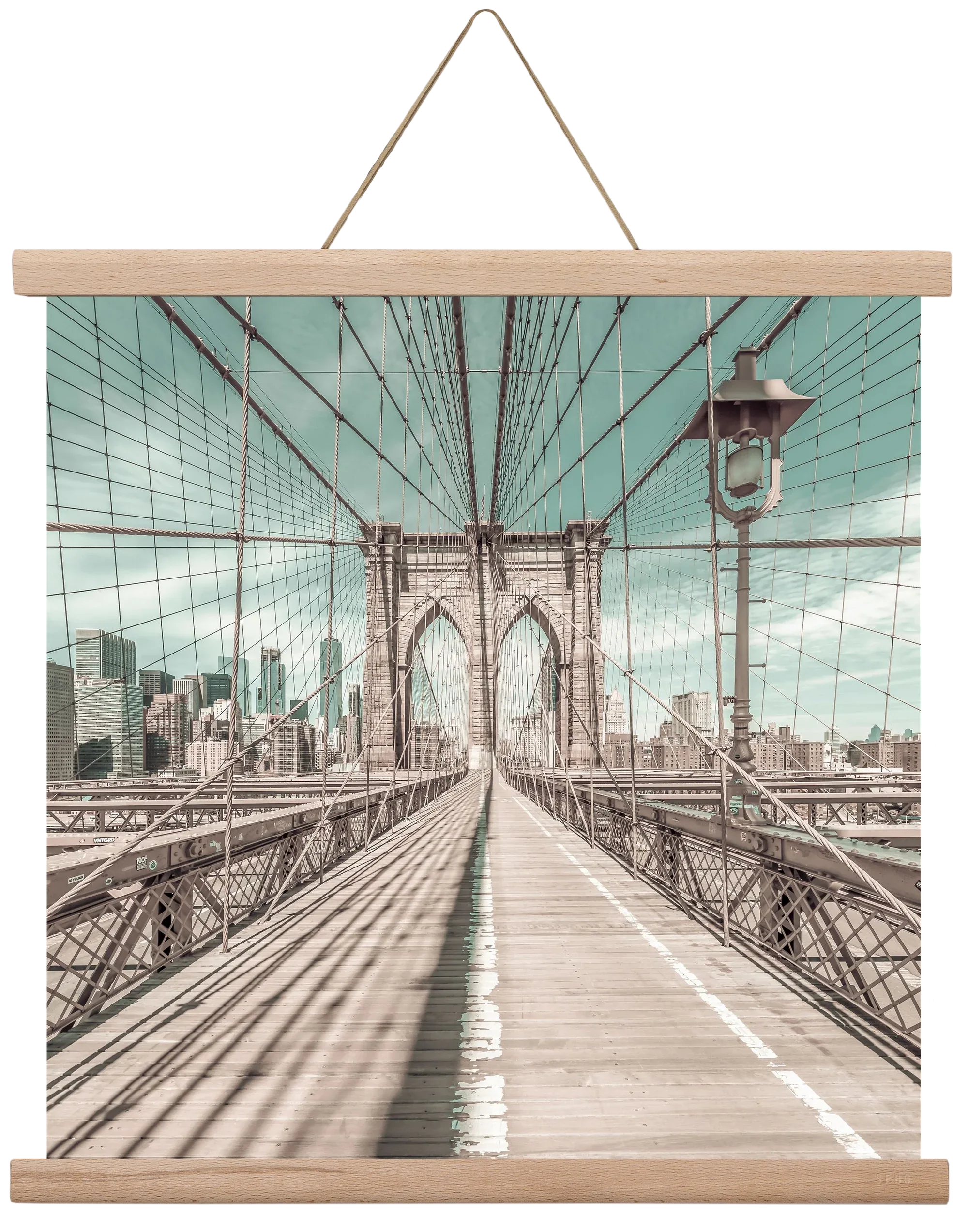 NEW YORK CITY Brooklyn Bridge | urban vintage style - artbridge