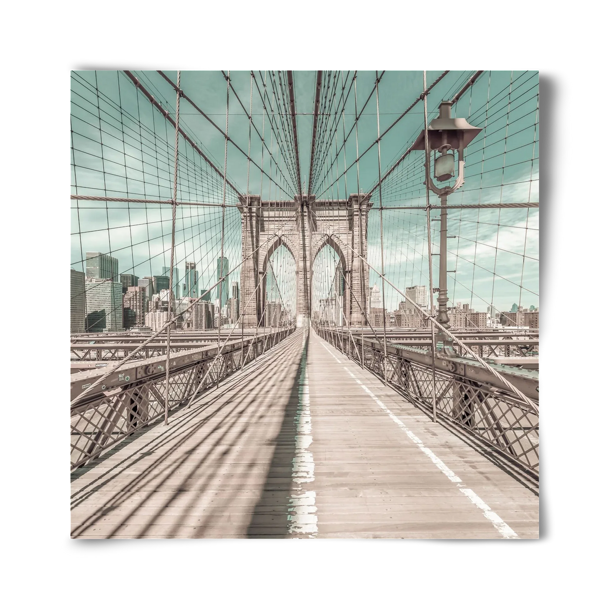NEW YORK CITY Brooklyn Bridge | urban vintage style - artbridge