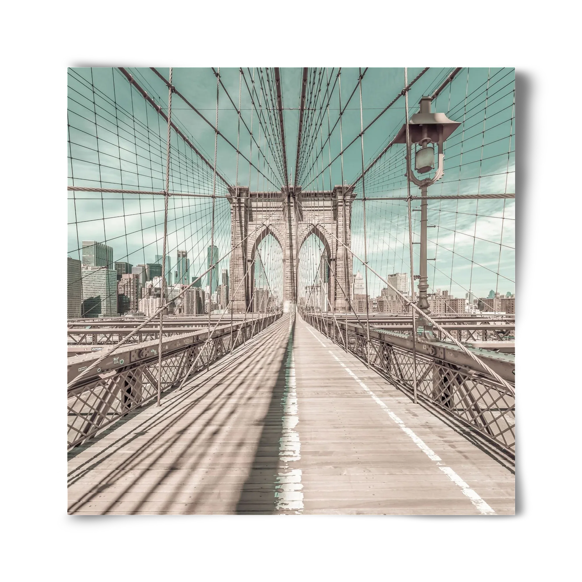 NEW YORK CITY Brooklyn Bridge | urban vintage style - artbridge