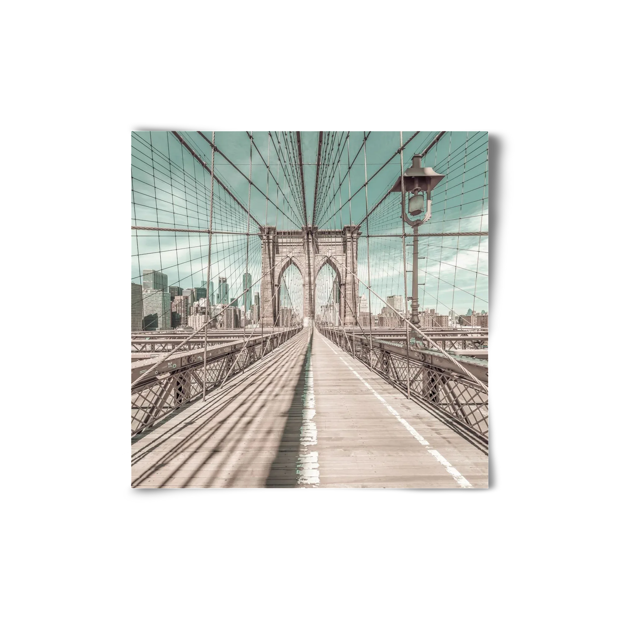 NEW YORK CITY Brooklyn Bridge | urban vintage style - artbridge