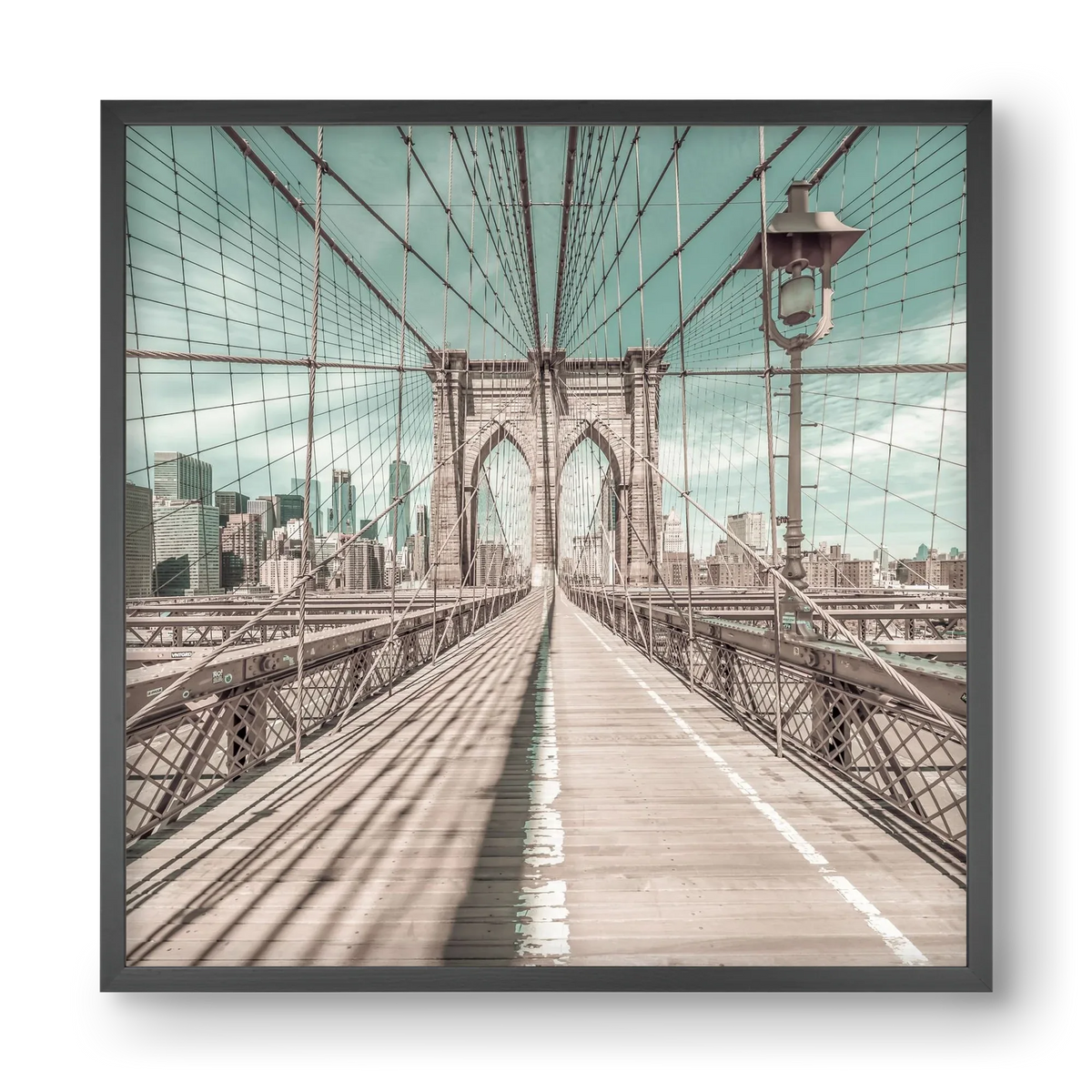 NEW YORK CITY Brooklyn Bridge | urban vintage style - artbridge