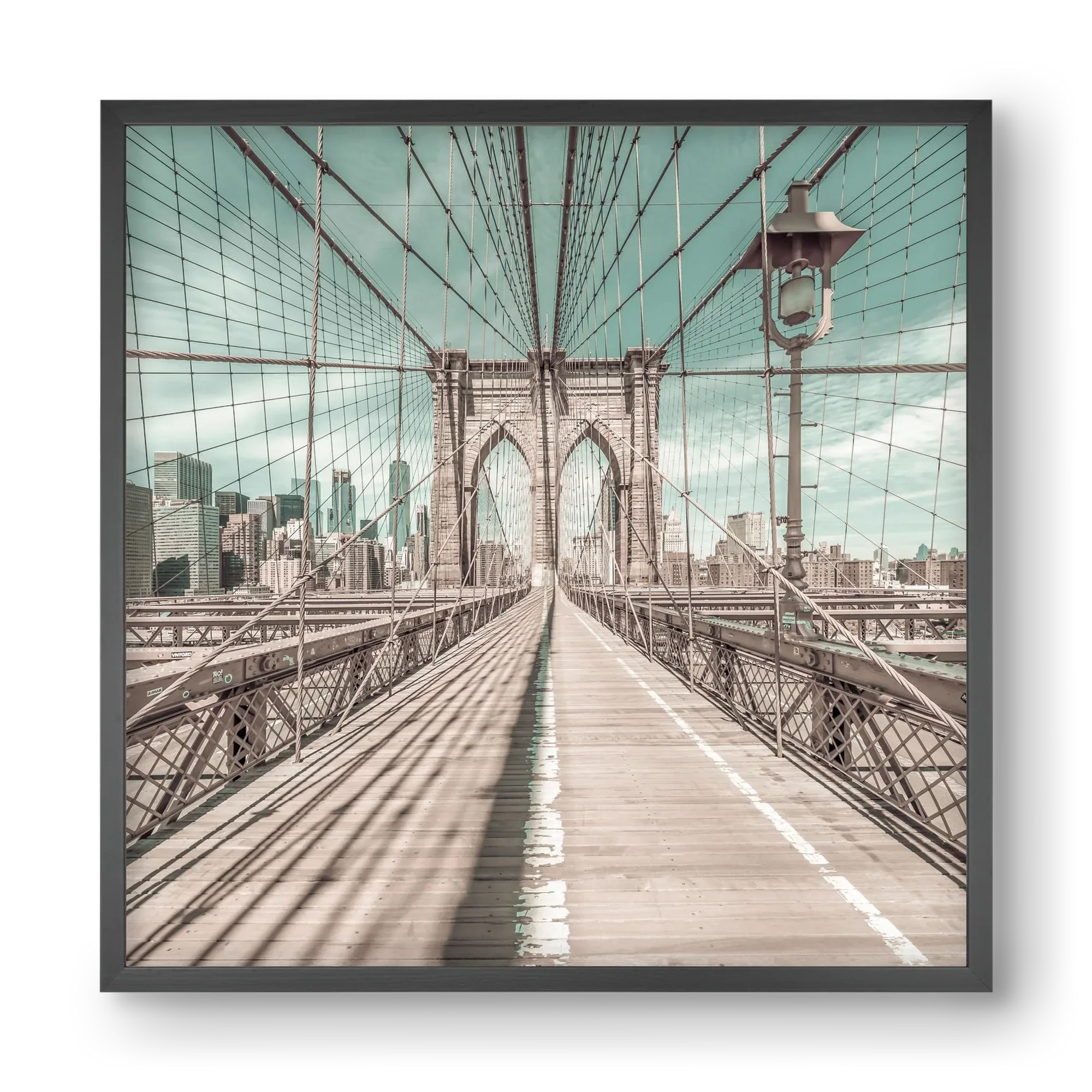 NEW YORK CITY Brooklyn Bridge | urban vintage style - artbridge