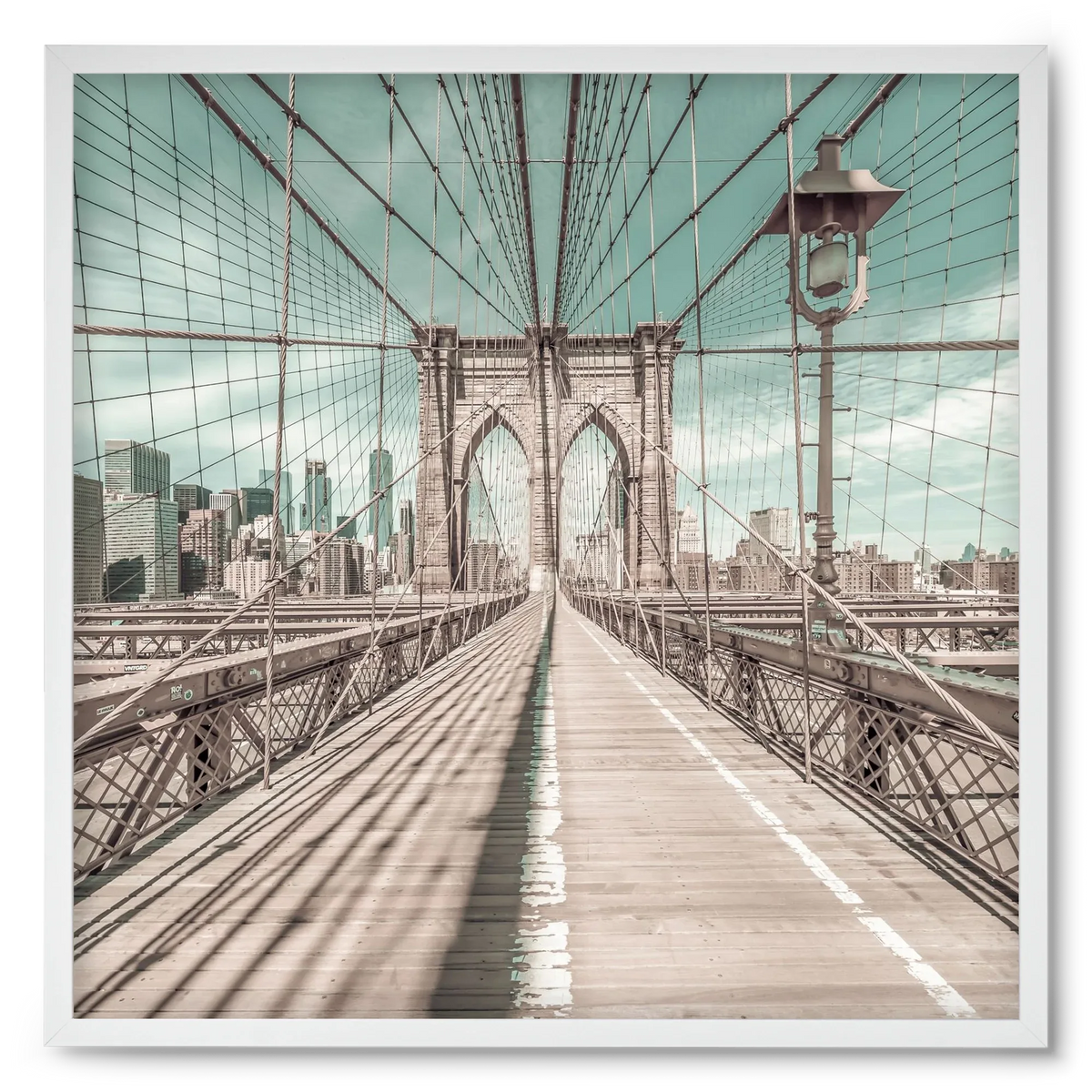 NEW YORK CITY Brooklyn Bridge | urban vintage style - artbridge