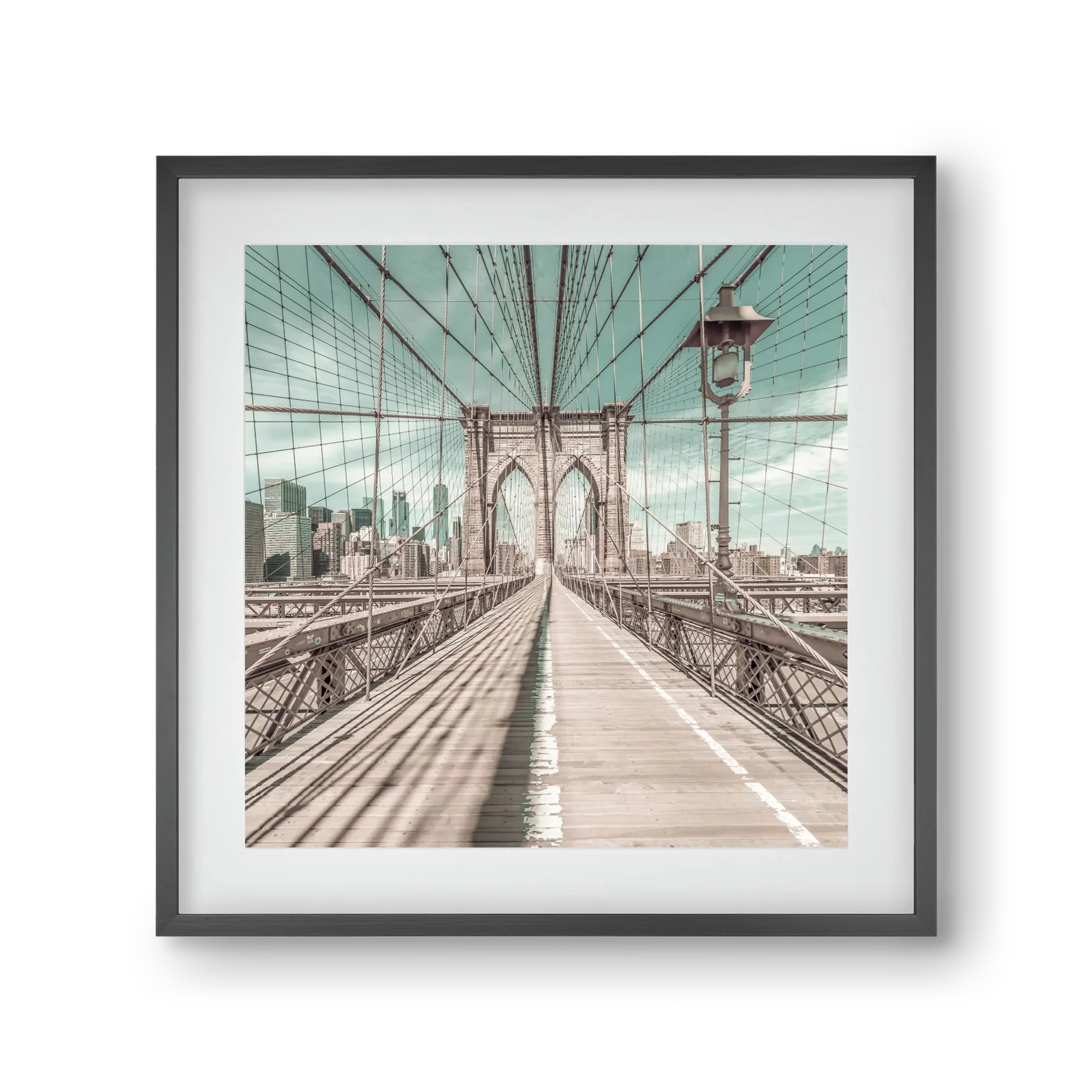 NEW YORK CITY Brooklyn Bridge | urban vintage style - artbridge