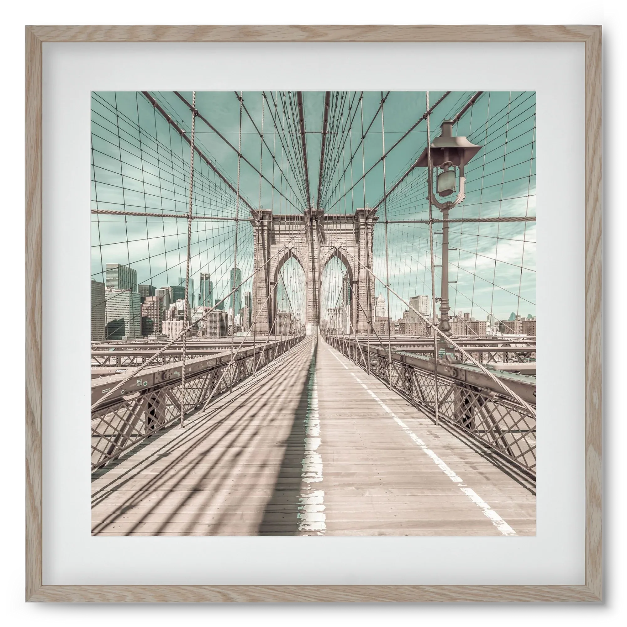 NEW YORK CITY Brooklyn Bridge | urban vintage style - artbridge