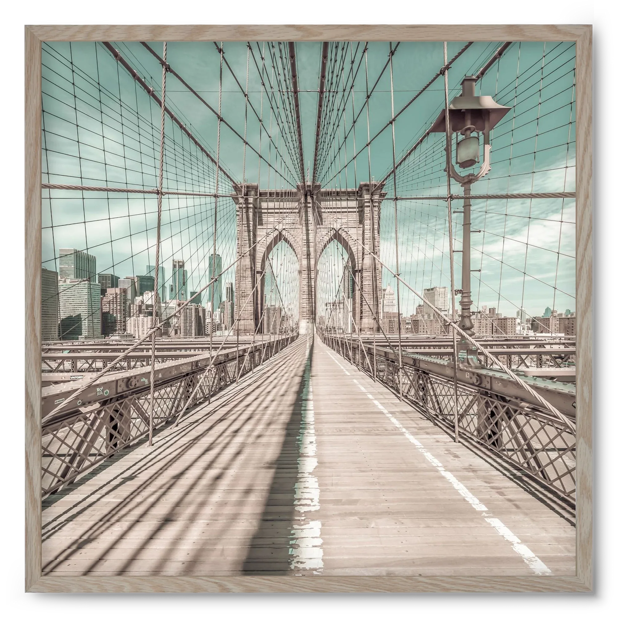 NEW YORK CITY Brooklyn Bridge | urban vintage style - artbridge