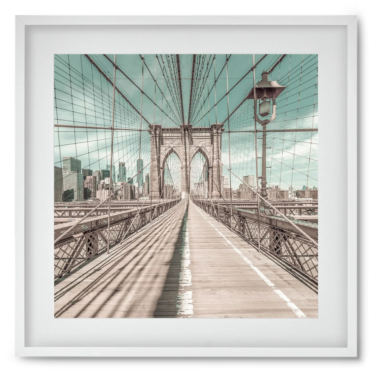 NEW YORK CITY Brooklyn Bridge | urban vintage style - artbridge