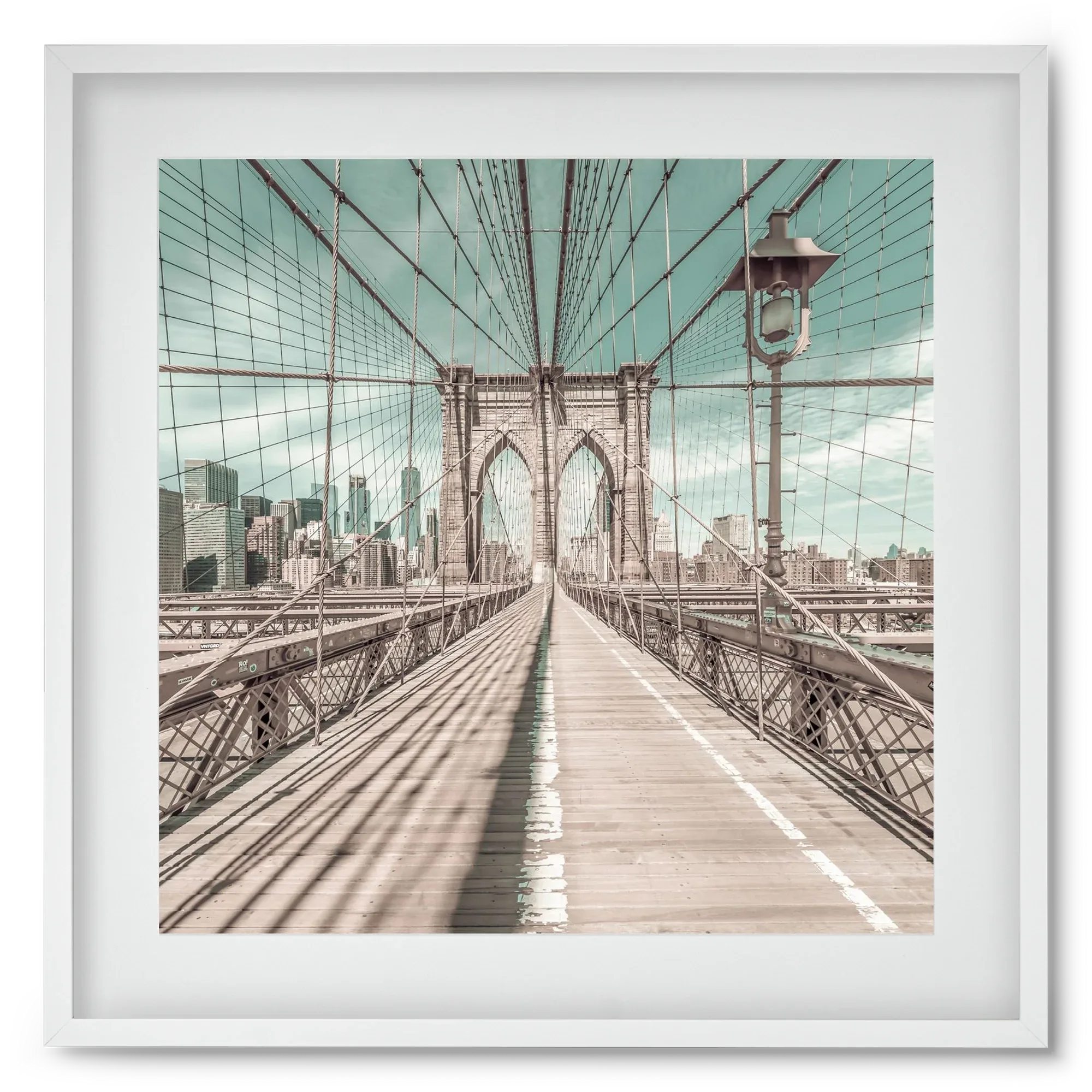 NEW YORK CITY Brooklyn Bridge | urban vintage style - artbridge