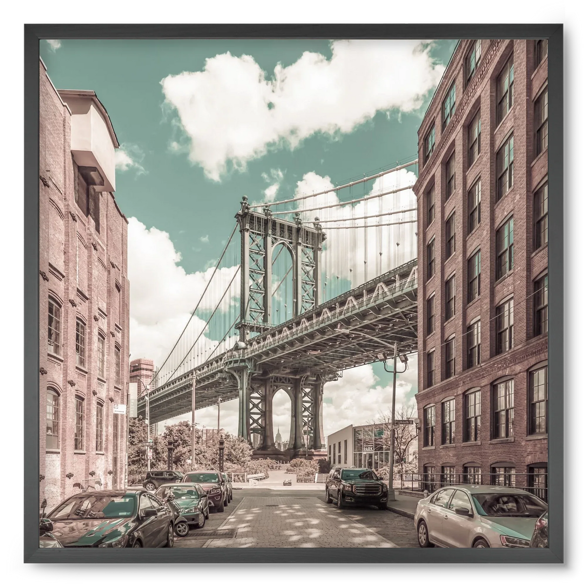 NEW YORK CITY Manhattan Bridge | urban vintage style - artbridge