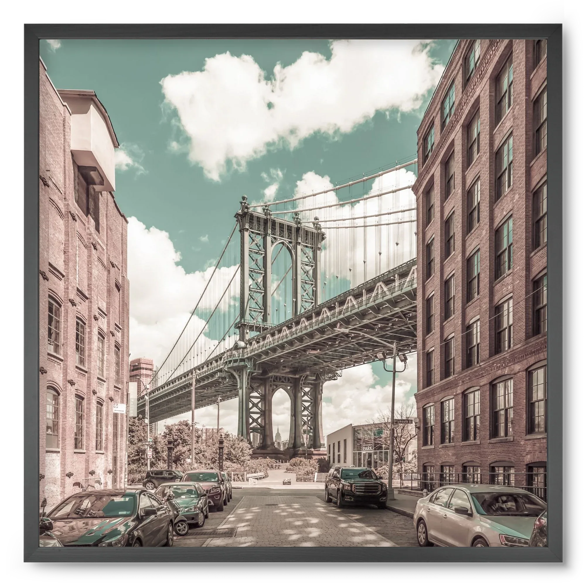 NEW YORK CITY Manhattan Bridge | urban vintage style - artbridge