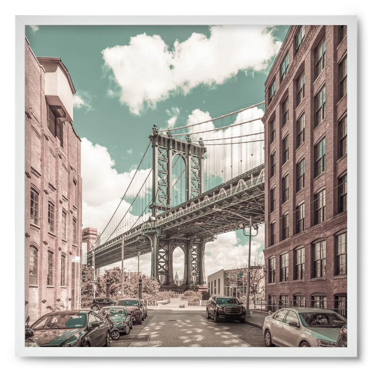 NEW YORK CITY Manhattan Bridge | urban vintage style - artbridge