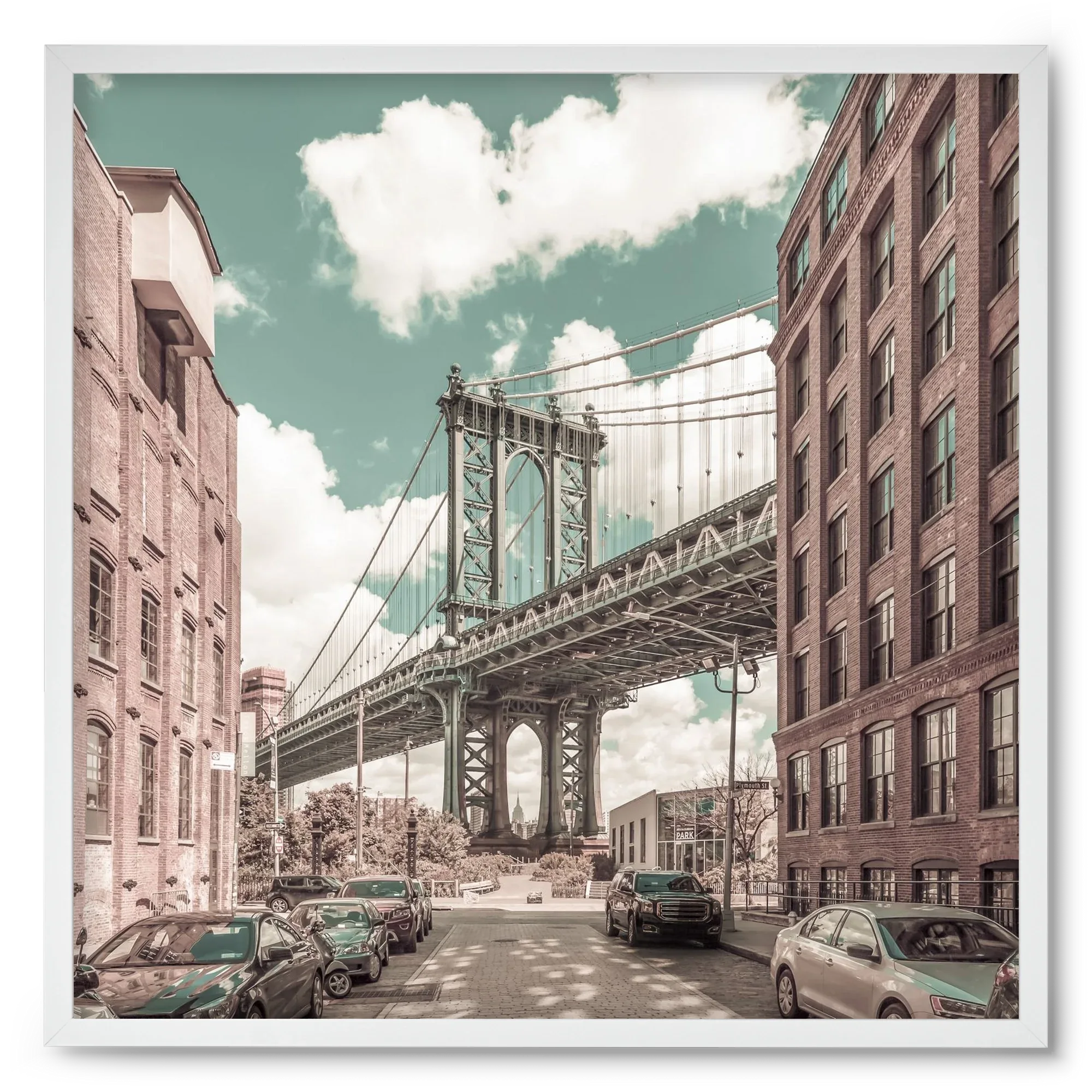 NEW YORK CITY Manhattan Bridge | urban vintage style - artbridge