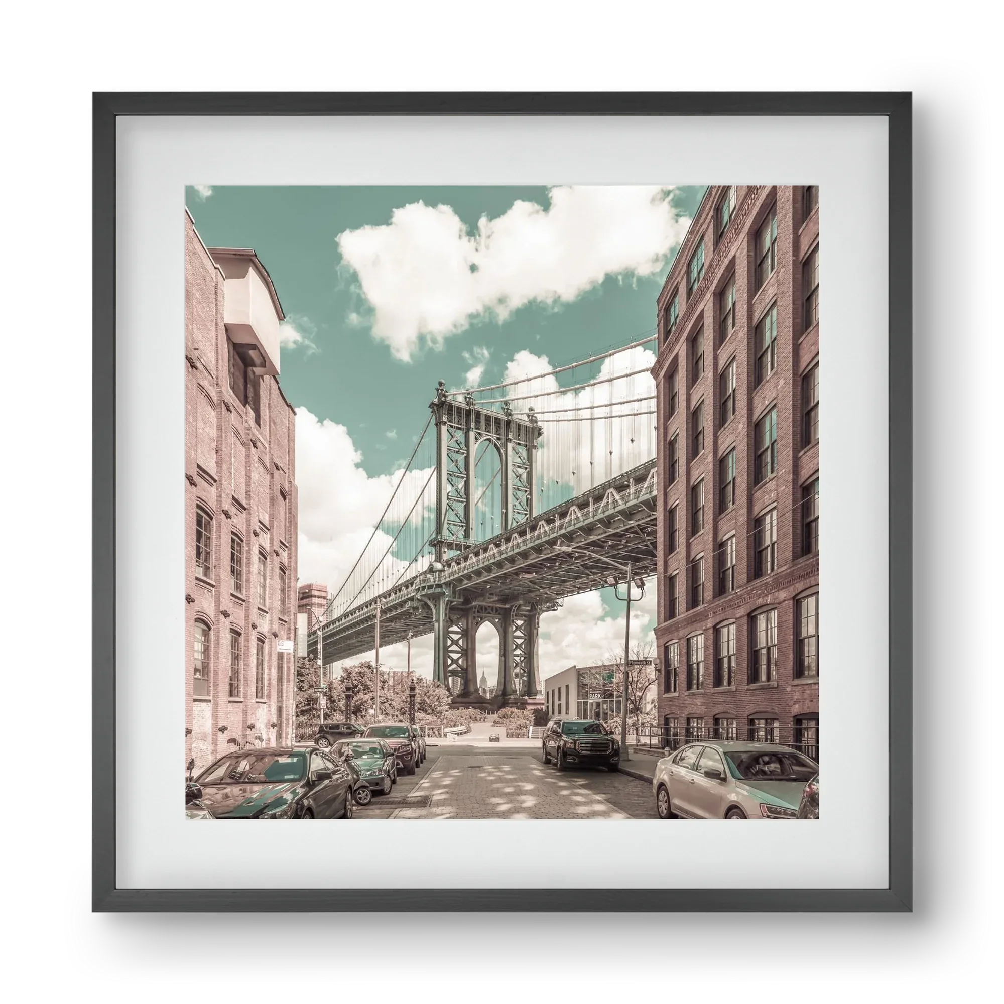 NEW YORK CITY Manhattan Bridge | urban vintage style - artbridge